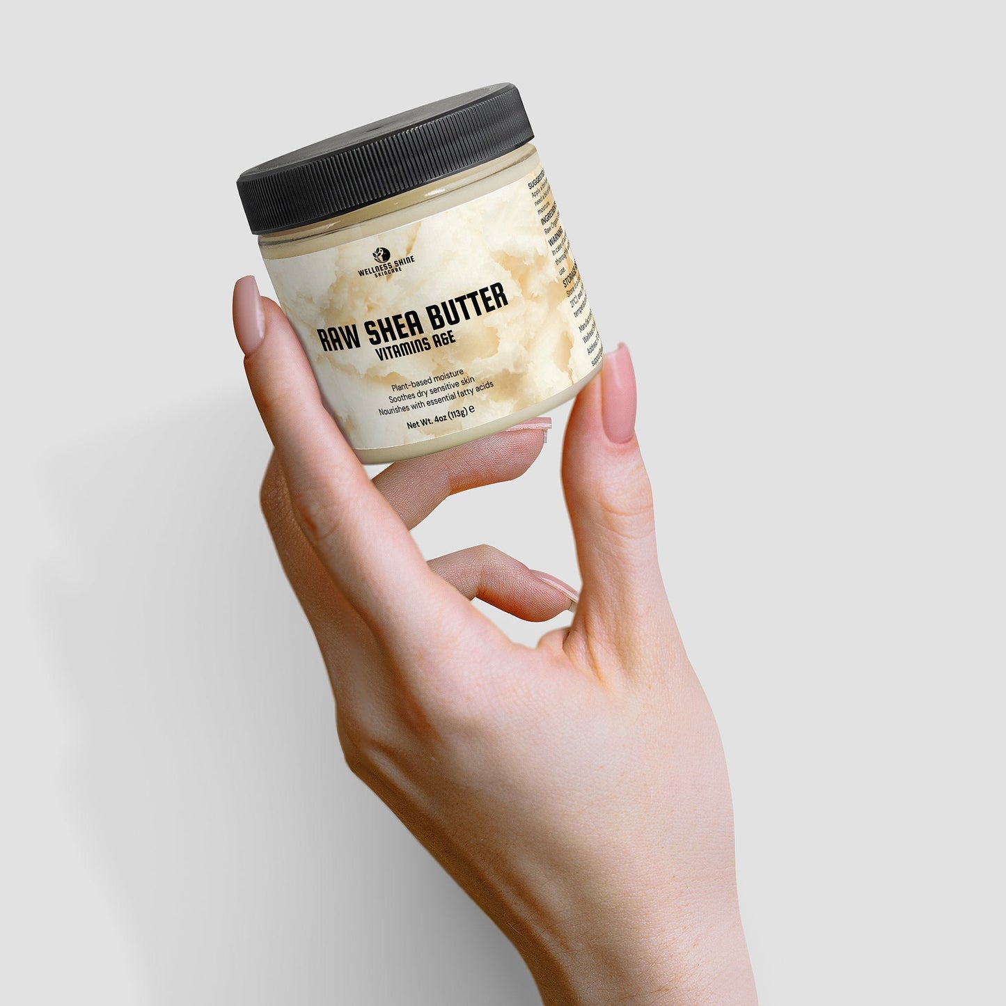Raw Shea Butter - Moisturizing and Nourishing Skincare by Wellness Shine - Wellness Shine