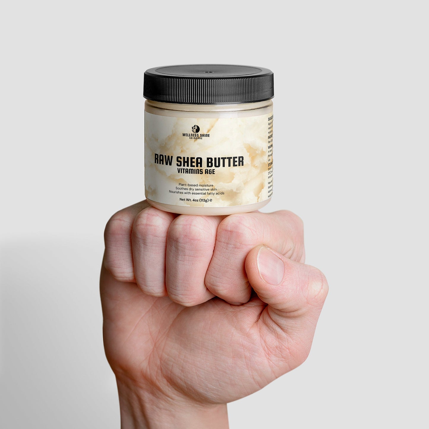 Raw Shea Butter - Moisturizing and Nourishing Skincare by Wellness Shine - Wellness Shine