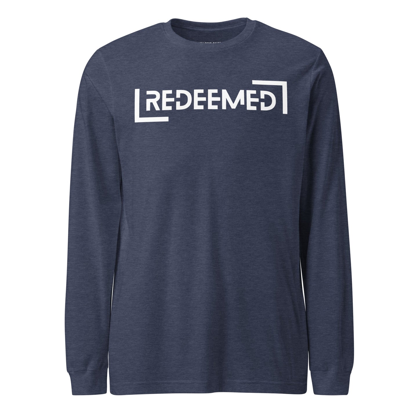 Redeemed Unisex Long Sleeve Tee - Faith Based Apparel - Wellness Shine - Wellness Shine