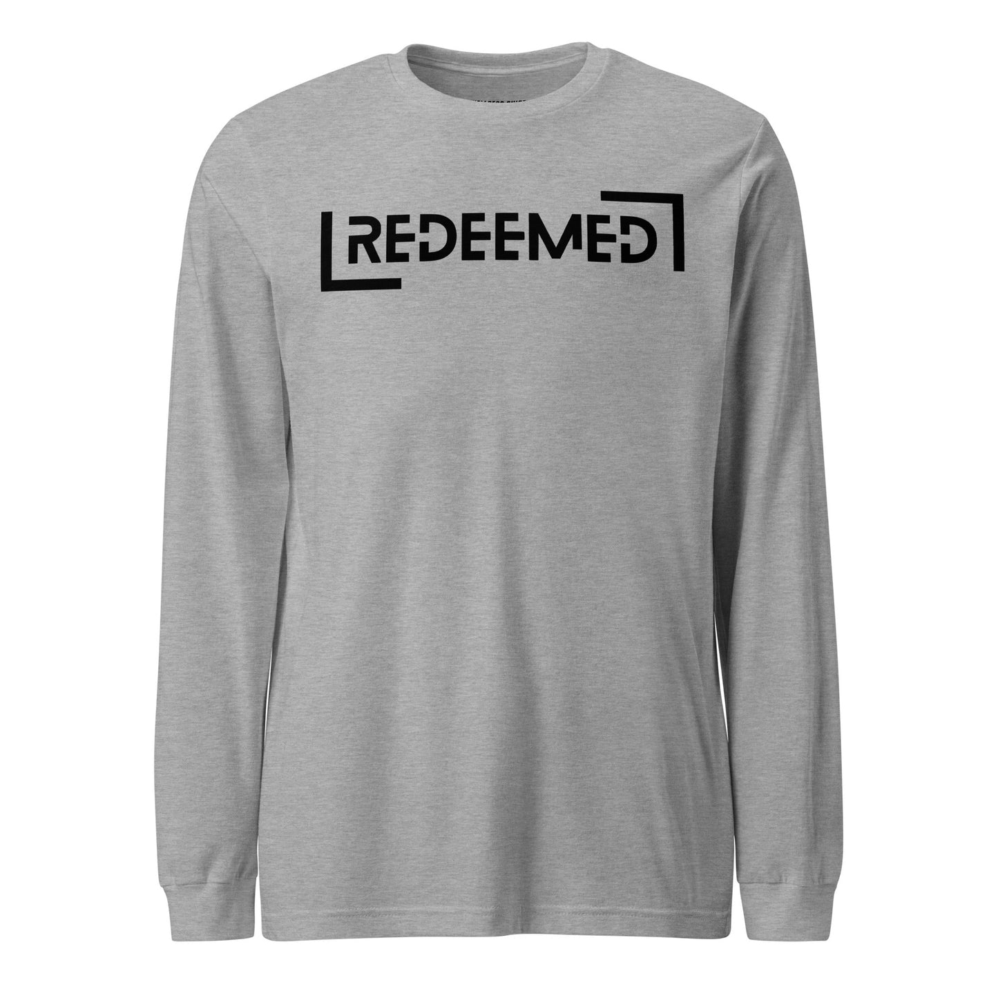 Redeemed Unisex Long Sleeve Tee - Faith Based Apparel - Wellness Shine - Wellness Shine