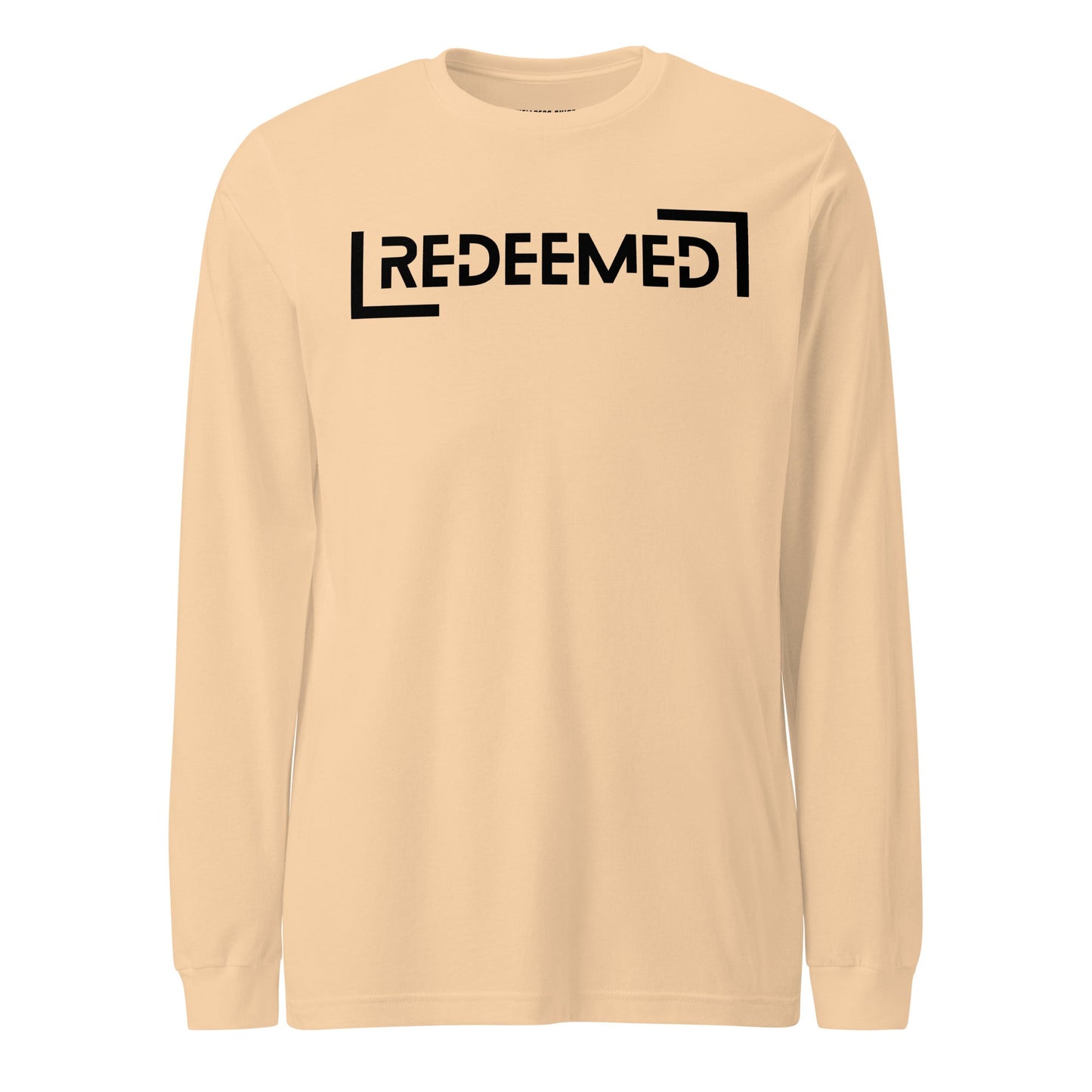 Redeemed Unisex Long Sleeve Tee - Faith Based Apparel - Wellness Shine - Wellness Shine