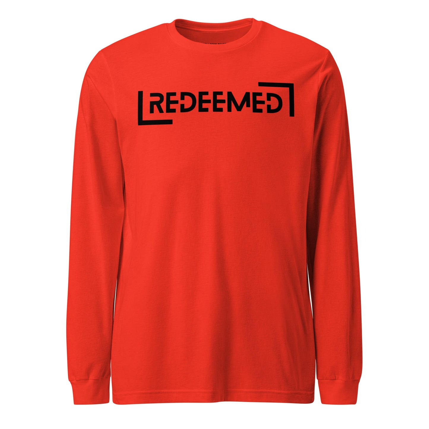 Redeemed Unisex Long Sleeve Tee - Faith Based Apparel - Wellness Shine - Wellness Shine