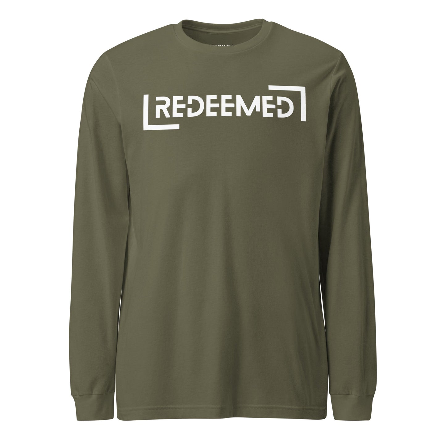 Redeemed Unisex Long Sleeve Tee - Faith Based Apparel - Wellness Shine - Wellness Shine