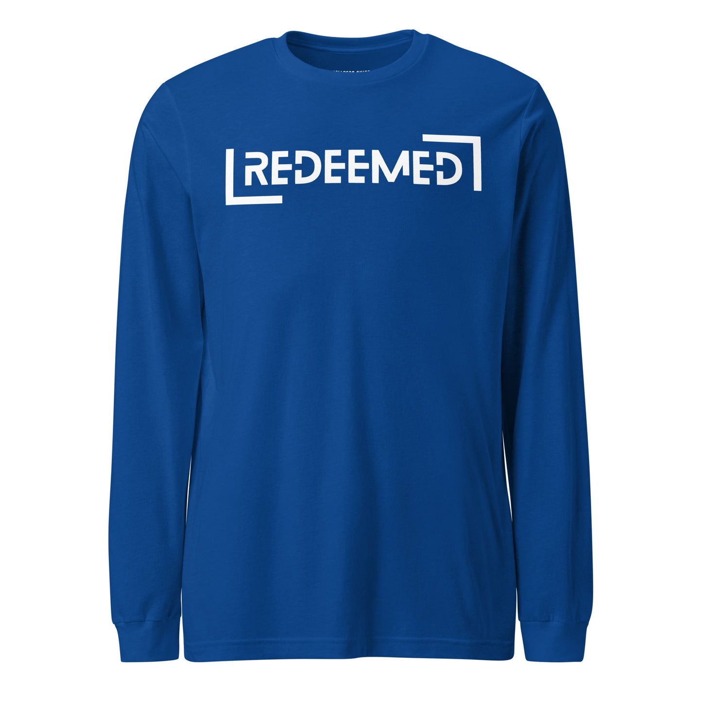 Redeemed Unisex Long Sleeve Tee - Faith Based Apparel - Wellness Shine - Wellness Shine