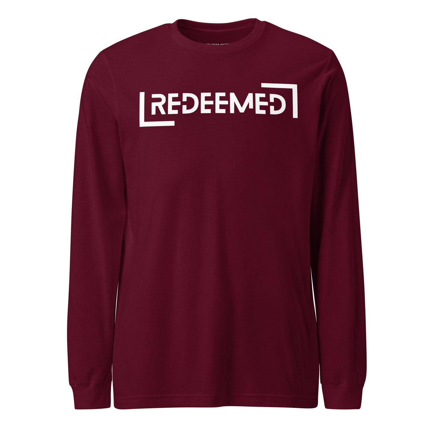Redeemed Unisex Long Sleeve Tee - Faith Based Apparel - Wellness Shine - Wellness Shine