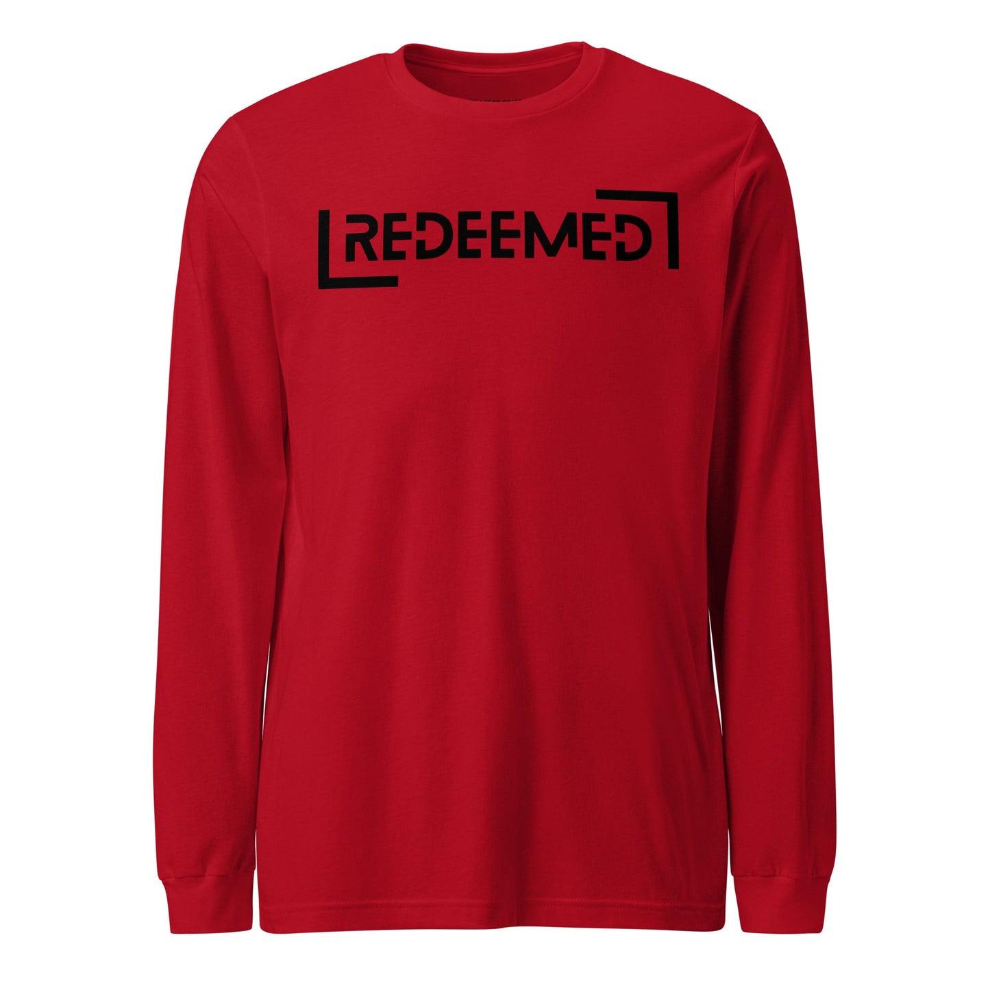 Redeemed Unisex Long Sleeve Tee - Faith Based Apparel - Wellness Shine - Wellness Shine