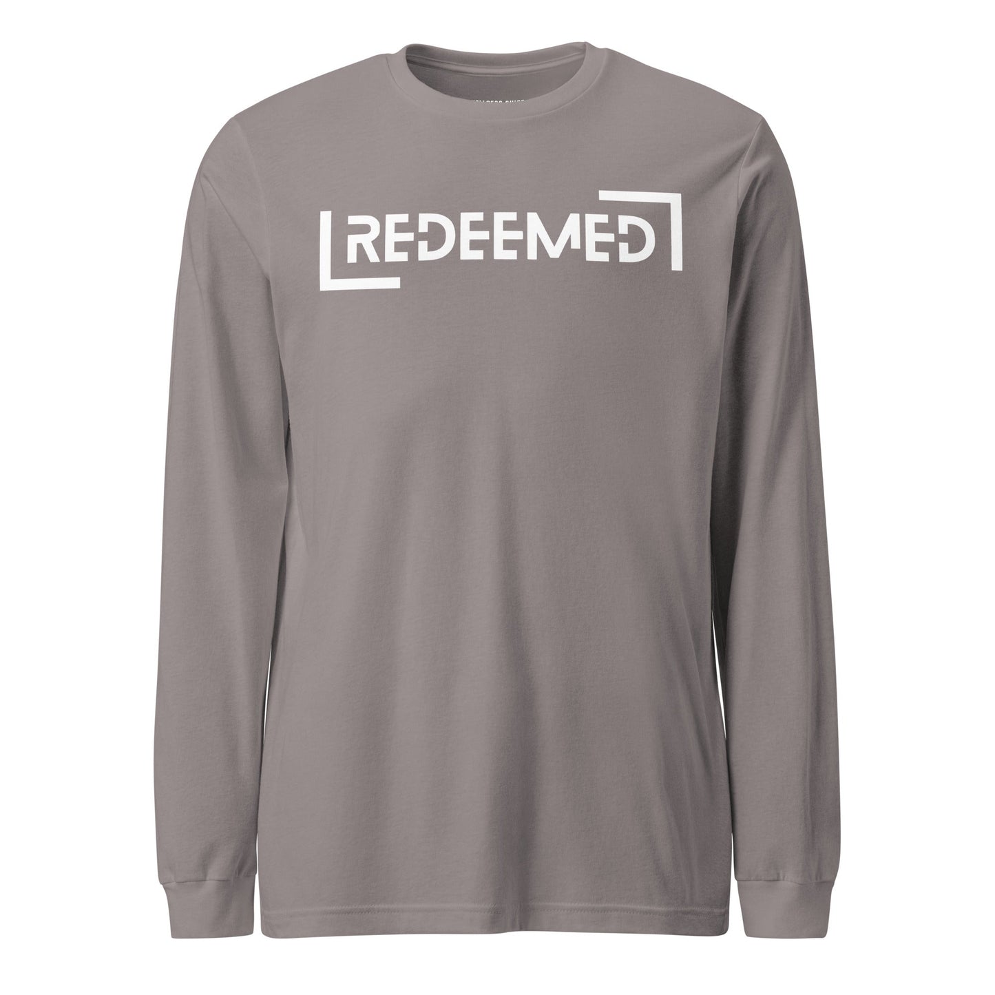 Redeemed Unisex Long Sleeve Tee - Faith Based Apparel - Wellness Shine - Wellness Shine