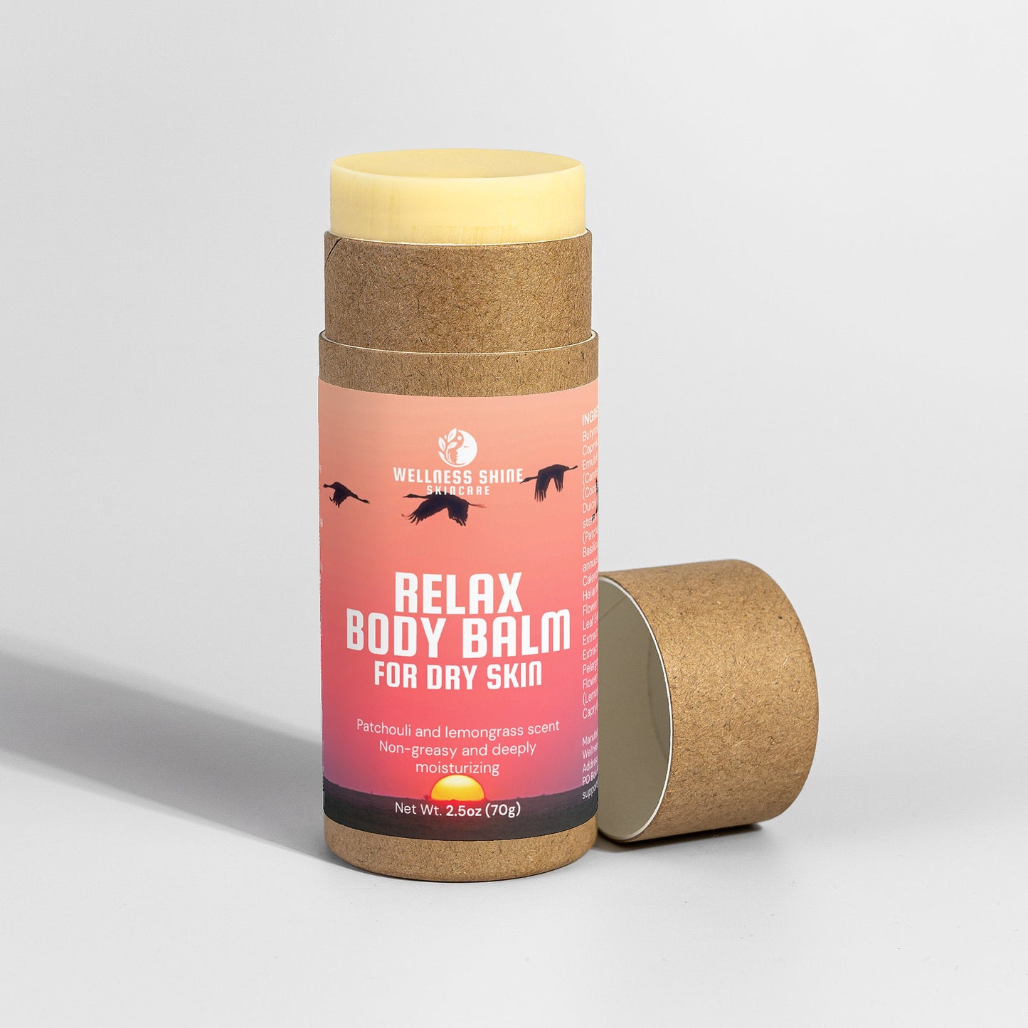 Relax Body Balm - Moisturizing and Soothing Skin Care by Wellness Shine - Wellness Shine
