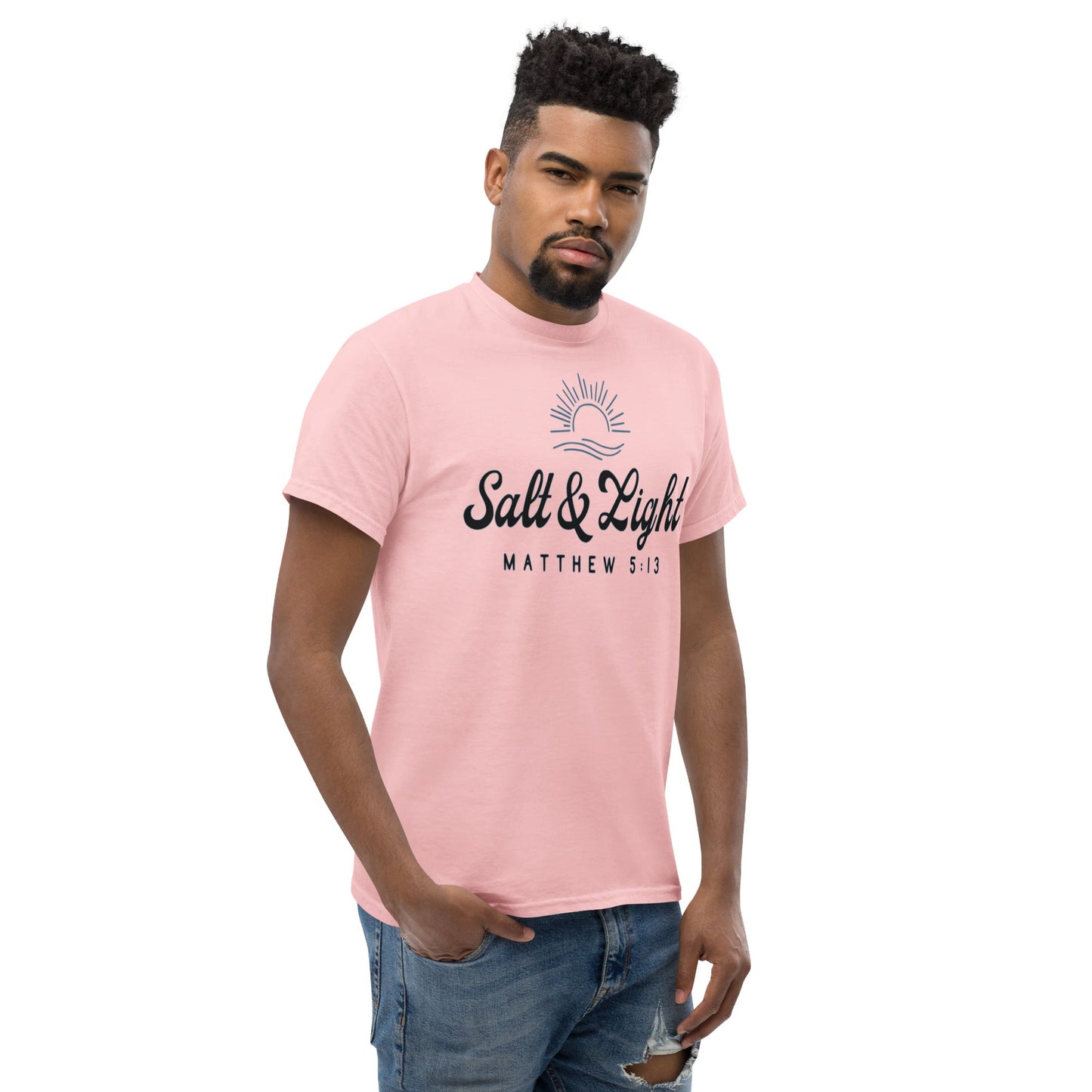 Salt & Light Christian Shirt, Bible Versed Tee, Gift - Christianity, Christianity Apparel, Jesus - Christian, Christianity Faith Shirt - Wellness Shine
