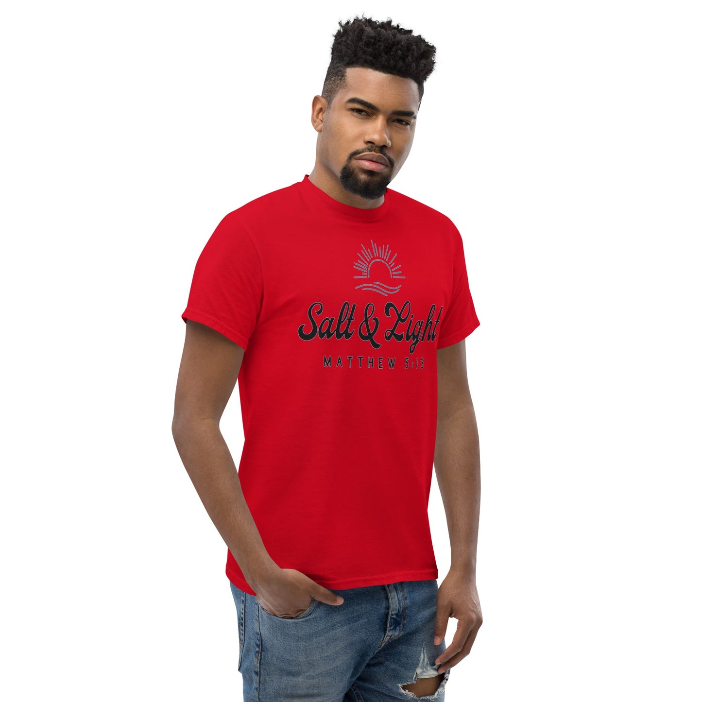 Salt & Light Christian Shirt, Bible Versed Tee, Gift - Christianity, Christianity Apparel, Jesus - Christian, Christianity Faith Shirt - Wellness Shine