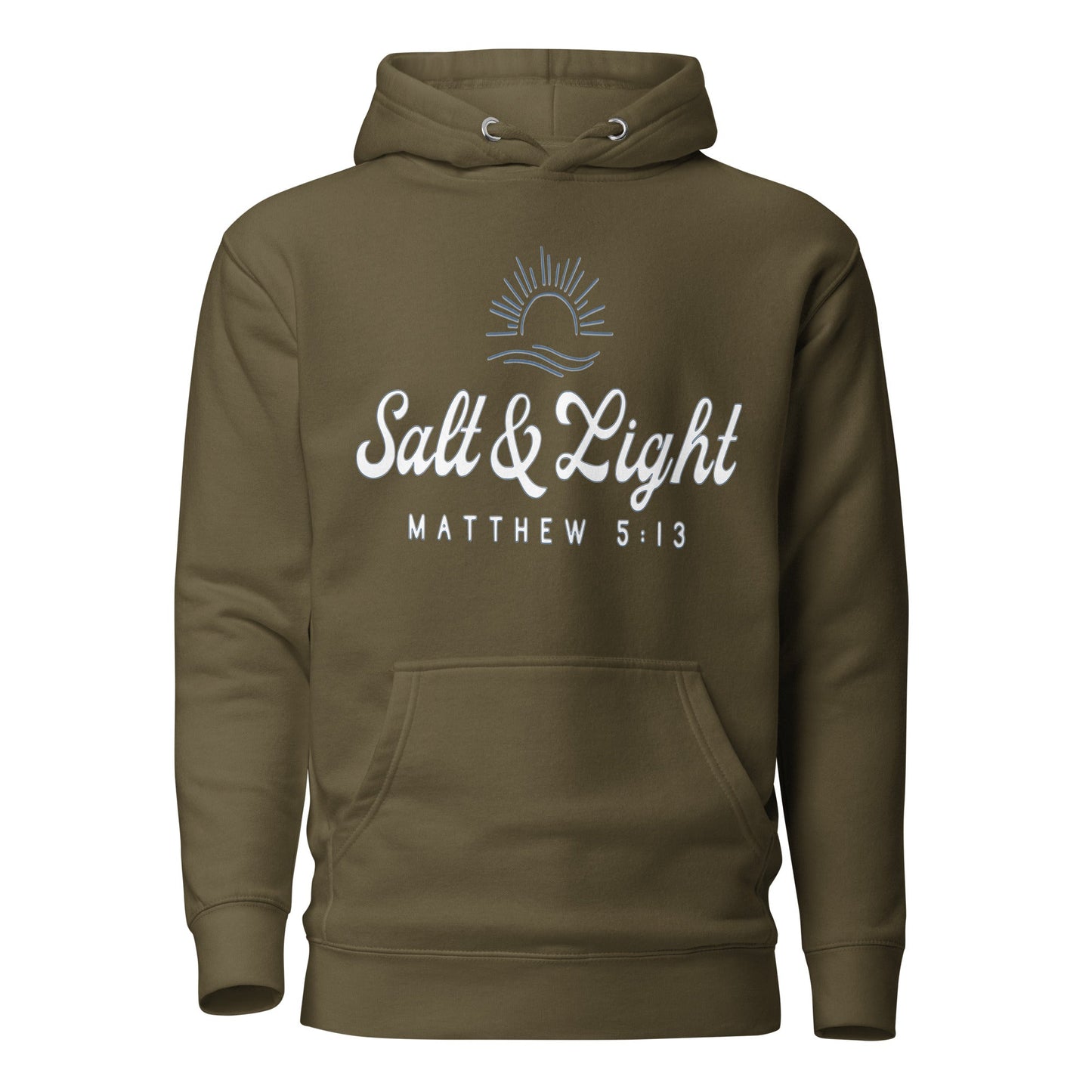 Salt & Light Unisex Hoodie - Faith Based Apparel - Wellness Shine - Wellness Shine