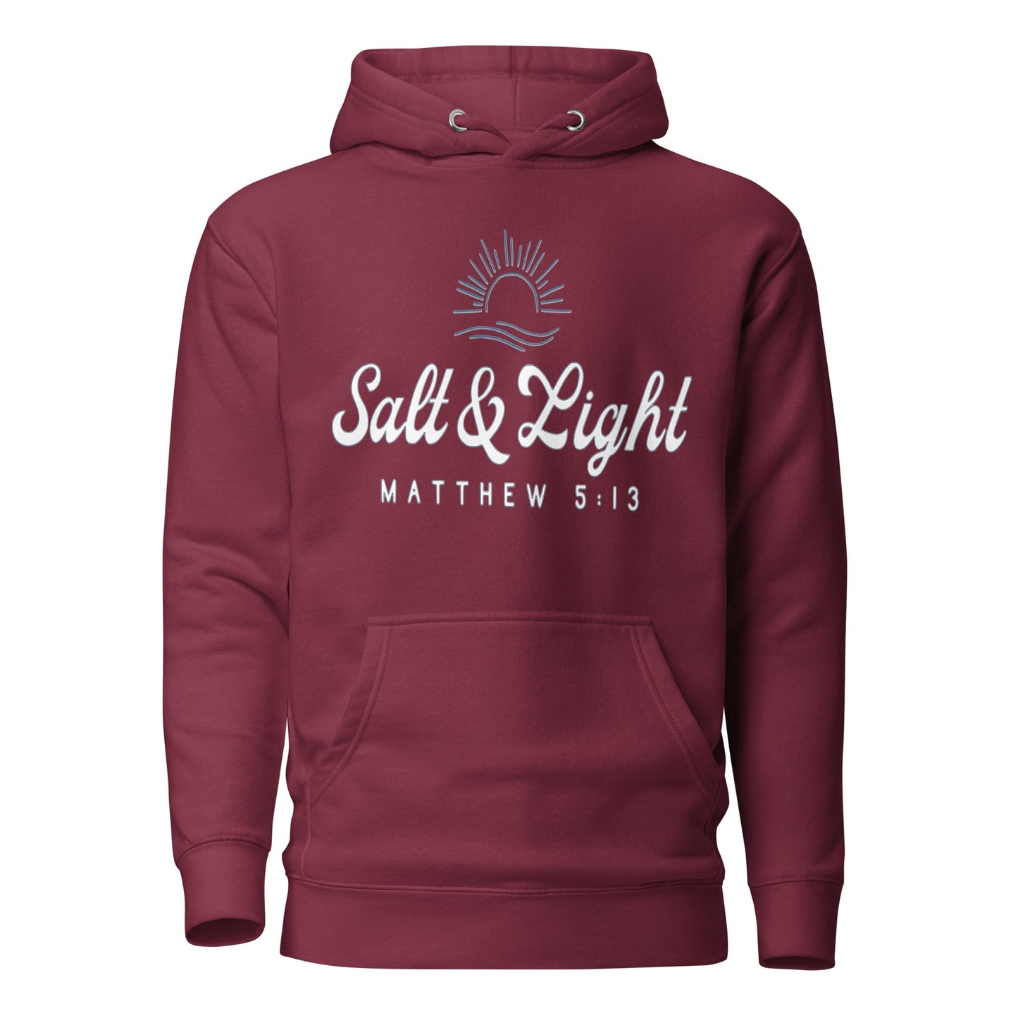 Salt & Light Unisex Hoodie - Faith Based Apparel - Wellness Shine - Wellness Shine