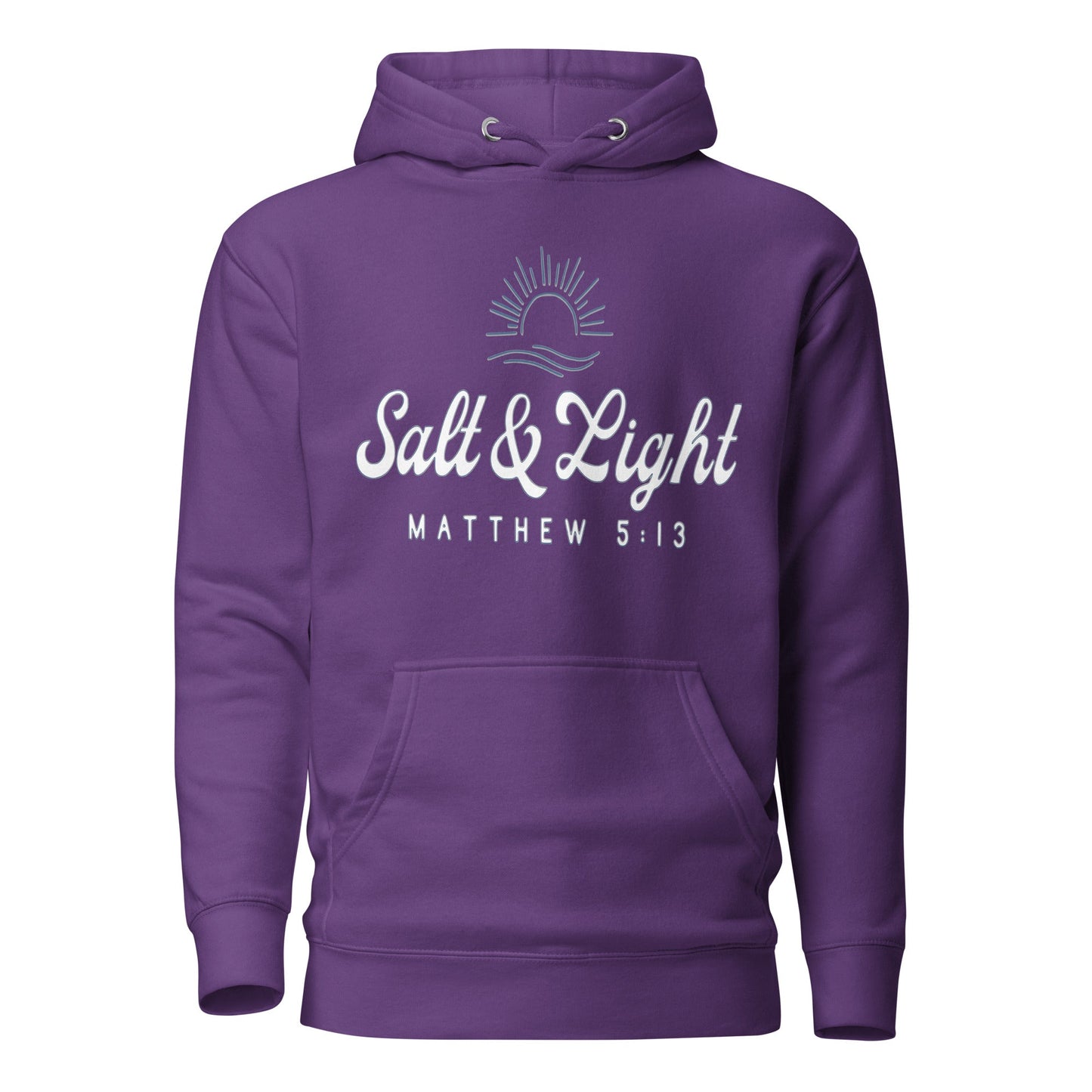 Salt & Light Unisex Hoodie - Faith Based Apparel - Wellness Shine - Wellness Shine