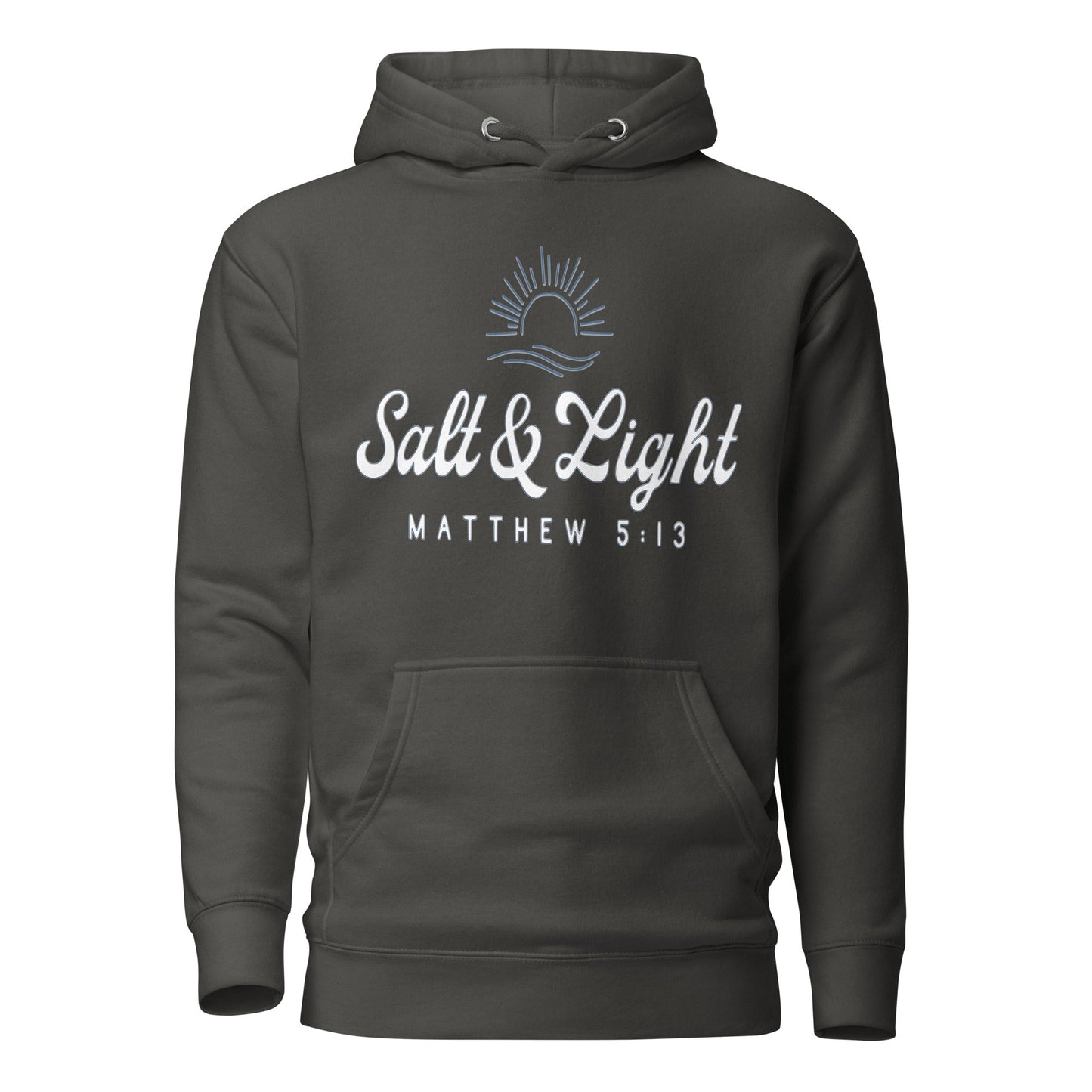 Salt & Light Unisex Hoodie - Faith Based Apparel - Wellness Shine - Wellness Shine