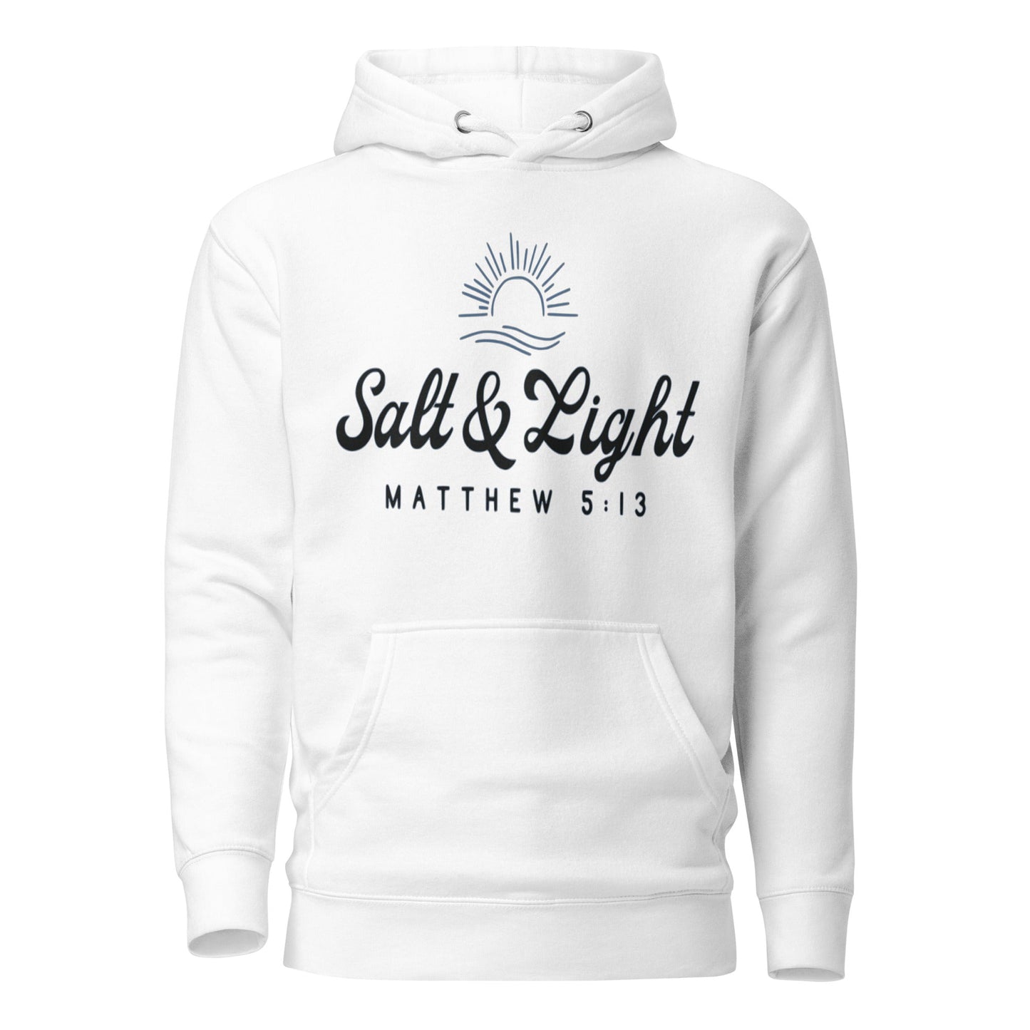 Salt & Light Unisex Hoodie - Faith Based Apparel - Wellness Shine - Wellness Shine