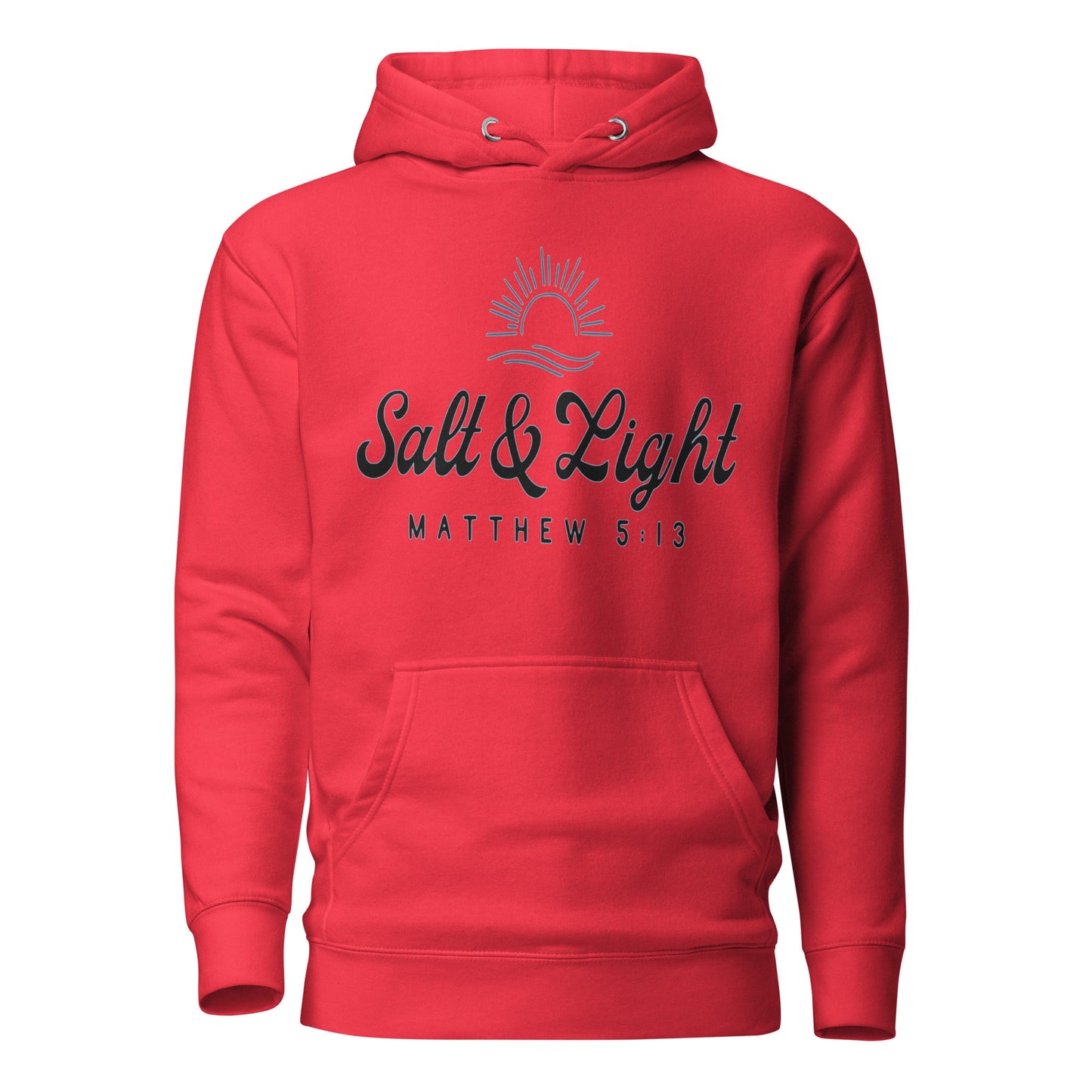 Salt & Light Unisex Hoodie - Faith Based Apparel - Wellness Shine - Wellness Shine