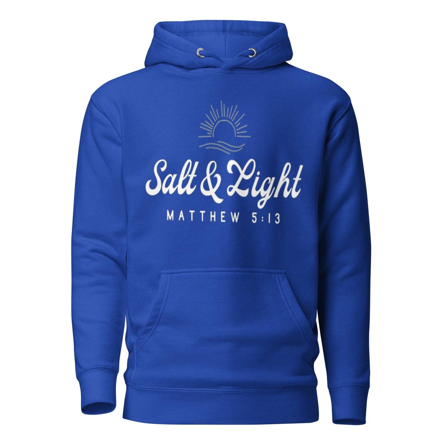 Salt & Light Unisex Hoodie - Faith Based Apparel - Wellness Shine - Wellness Shine