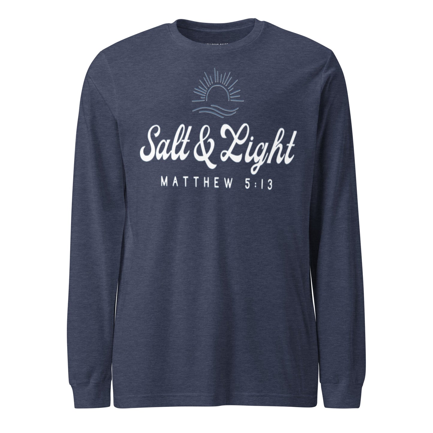 Salt & Light Unisex Long Sleeve Tee - Faith Based Apparel - Wellness Shine - Wellness Shine