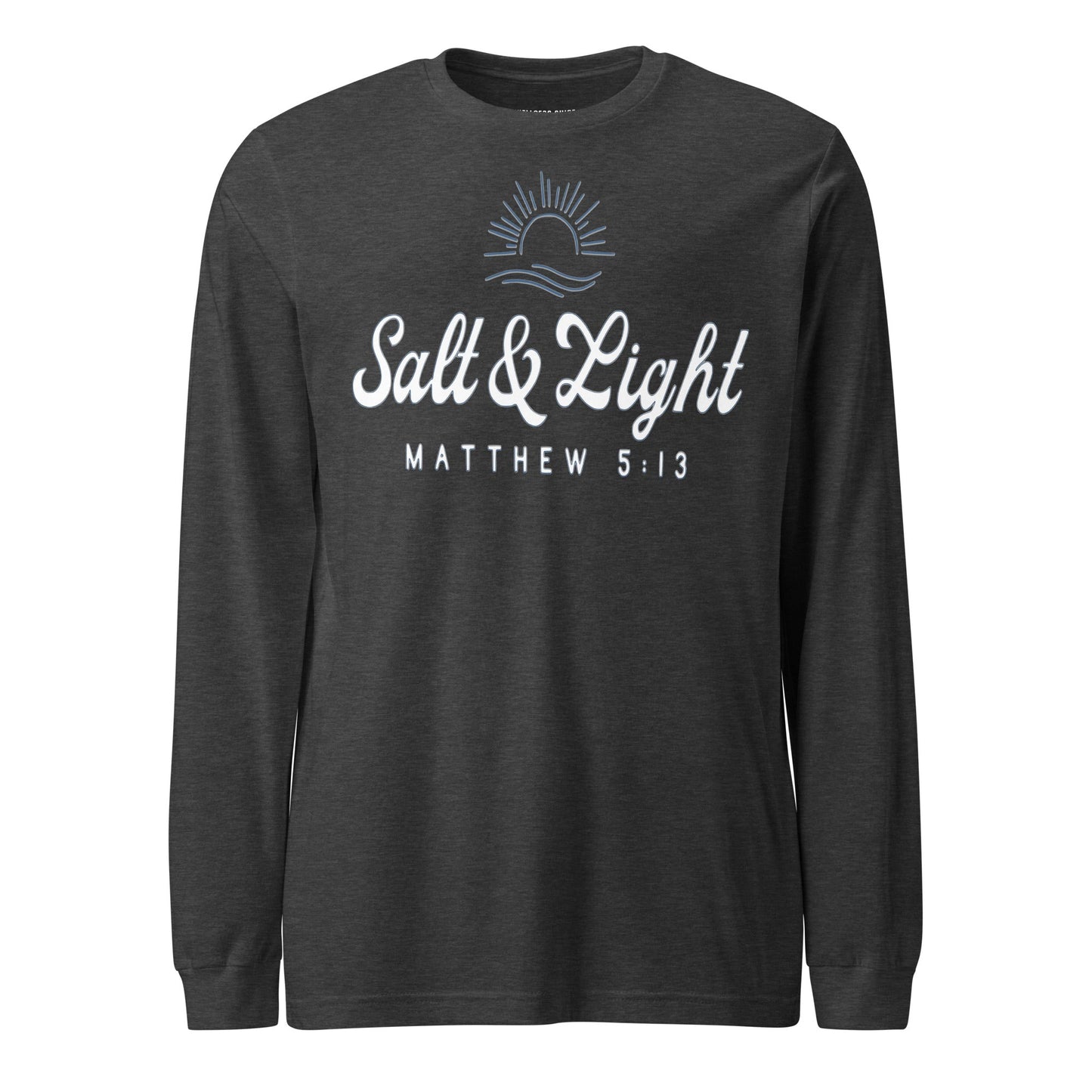 Salt & Light Unisex Long Sleeve Tee - Faith Based Apparel - Wellness Shine - Wellness Shine
