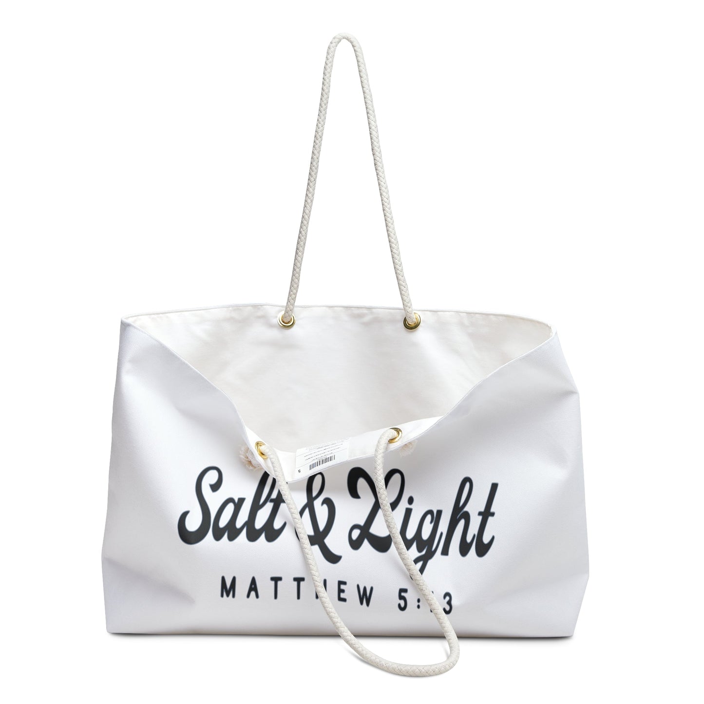 Salt & Light Weekender Bag Christian Accessory - Wellness Shine