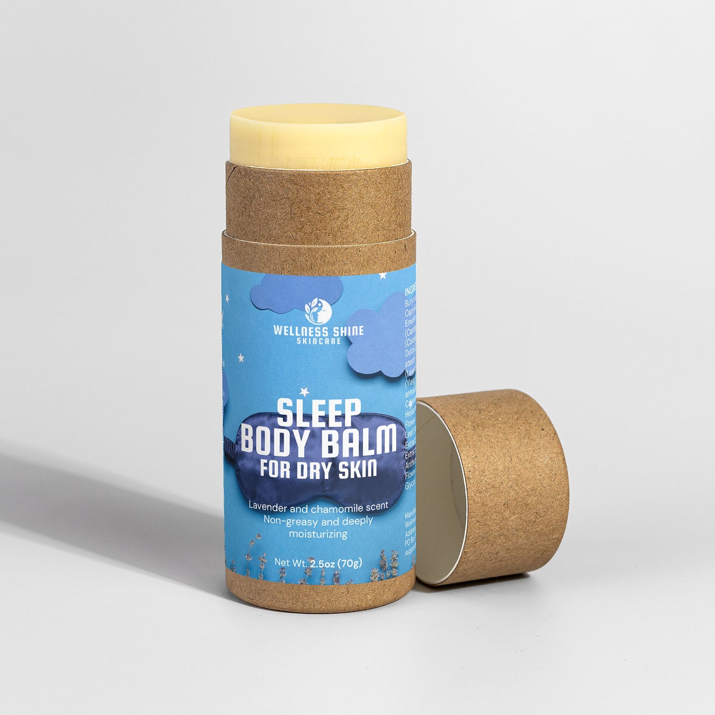 Sleep Body Balm - Moisturizing and Soothing Skin Care by Wellness Shine - Wellness Shine