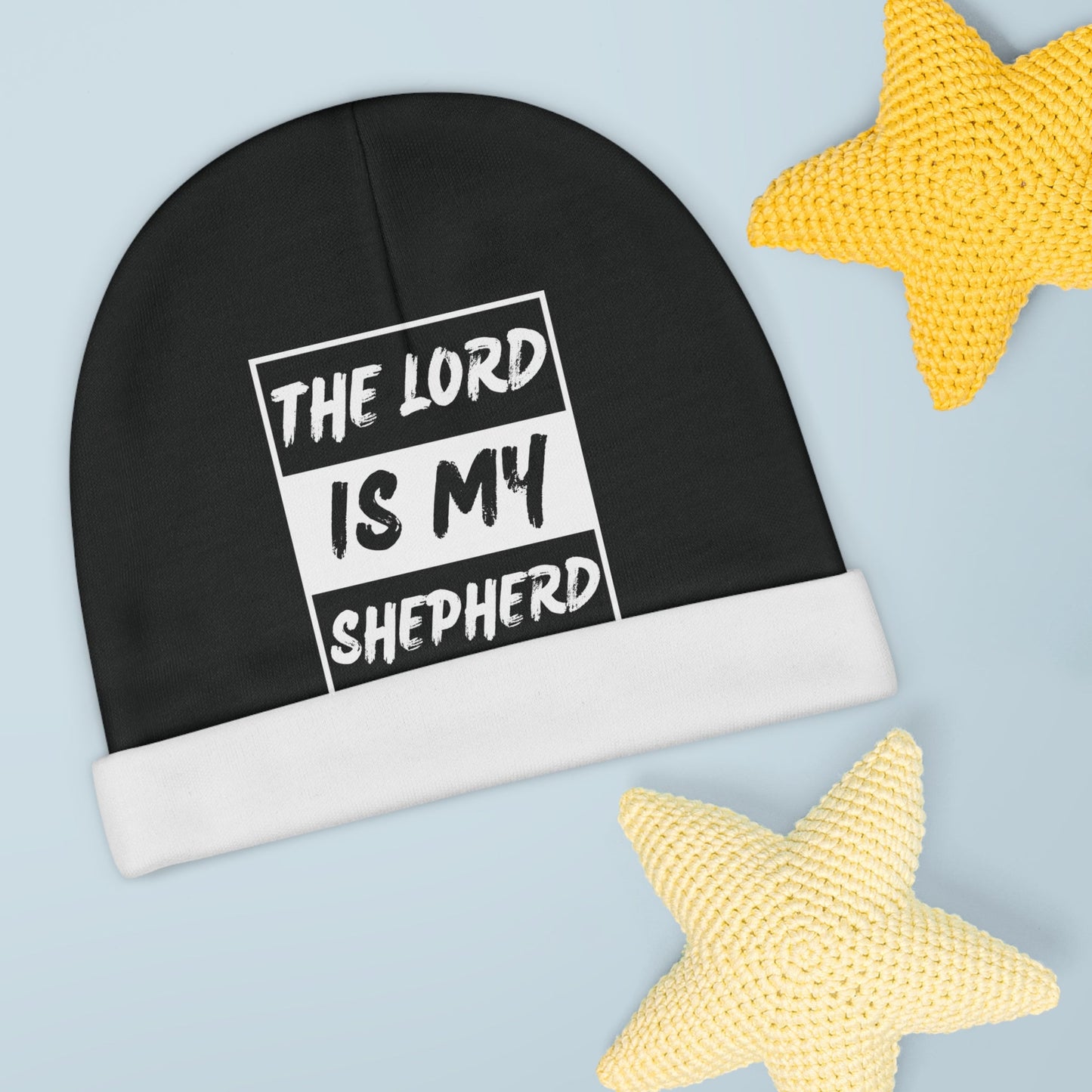 The Lord Is My Shepherd Baby Beanie - Wellness Shine