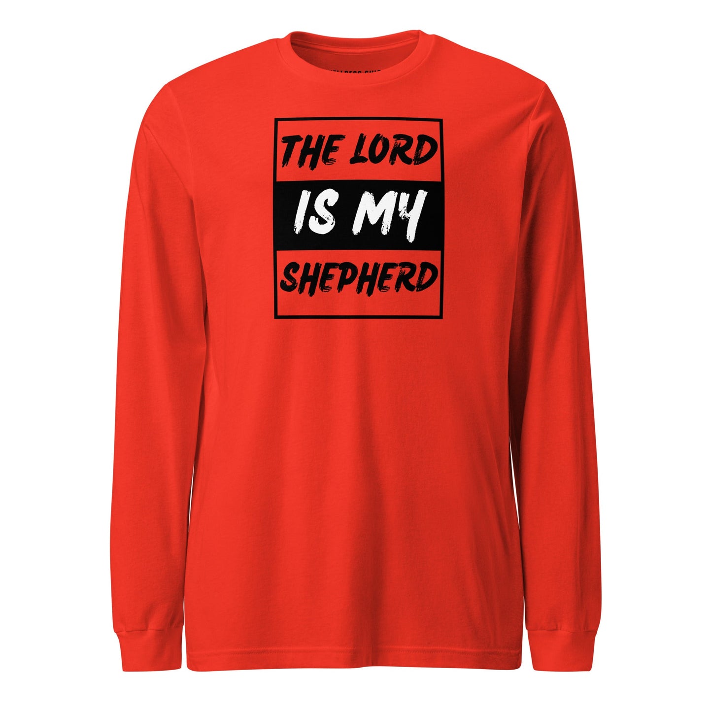 The Lord Is My Shepherd Unisex Long Sleeve Tee - Faith Based Apparel - Wellness Shine - Wellness Shine