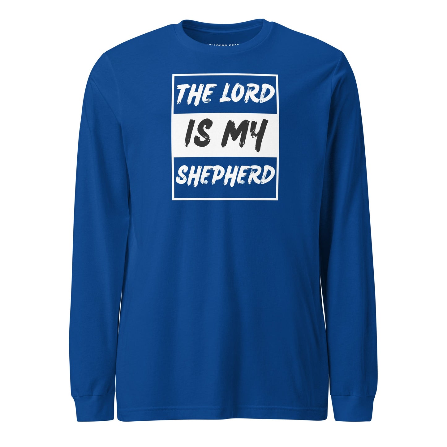 The Lord Is My Shepherd Unisex Long Sleeve Tee - Faith Based Apparel - Wellness Shine - Wellness Shine