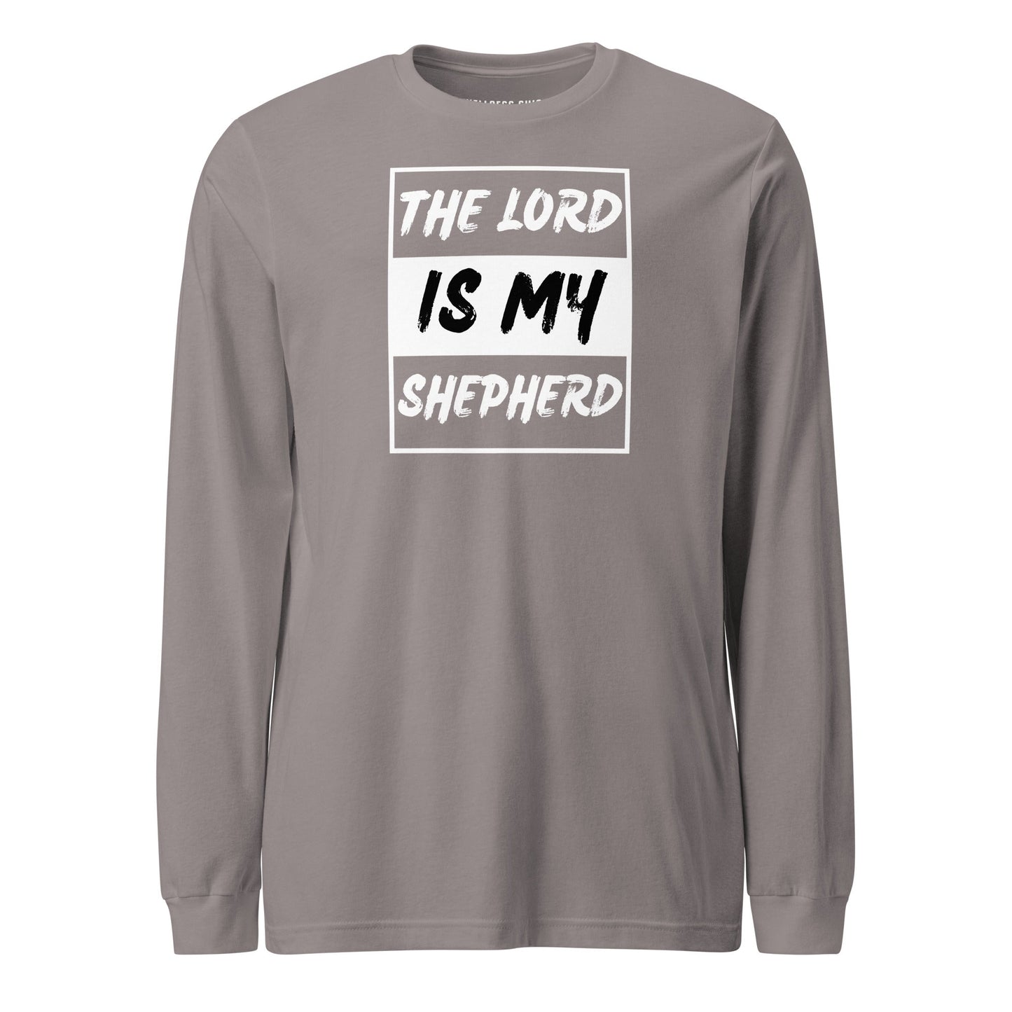 The Lord Is My Shepherd Unisex Long Sleeve Tee - Faith Based Apparel - Wellness Shine - Wellness Shine