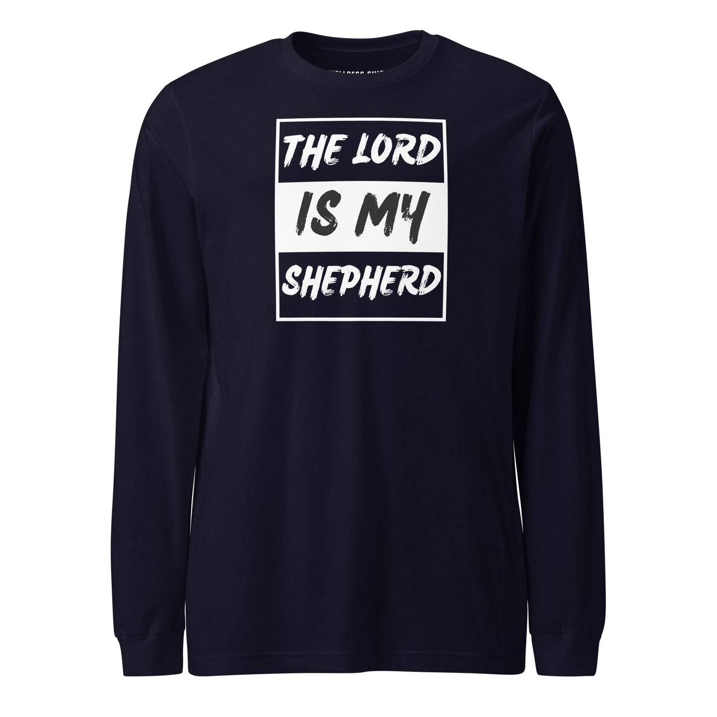 The Lord Is My Shepherd Unisex Long Sleeve Tee - Faith Based Apparel - Wellness Shine - Wellness Shine