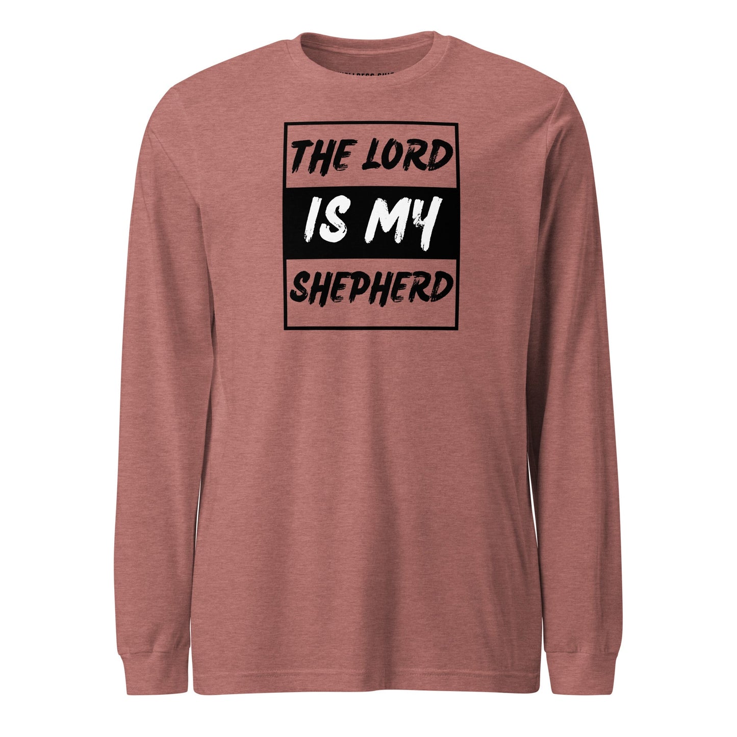 The Lord Is My Shepherd Unisex Long Sleeve Tee - Faith Based Apparel - Wellness Shine - Wellness Shine