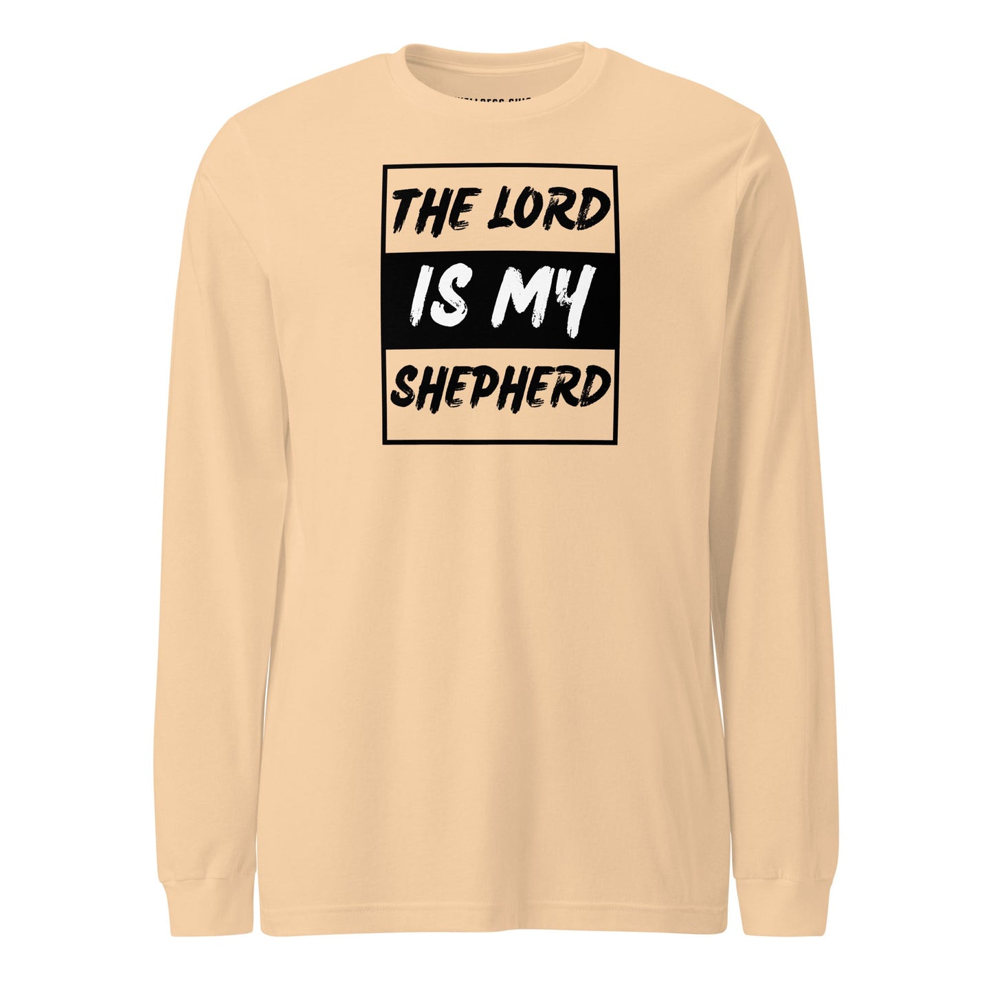 The Lord Is My Shepherd Unisex Long Sleeve Tee - Faith Based Apparel - Wellness Shine - Wellness Shine