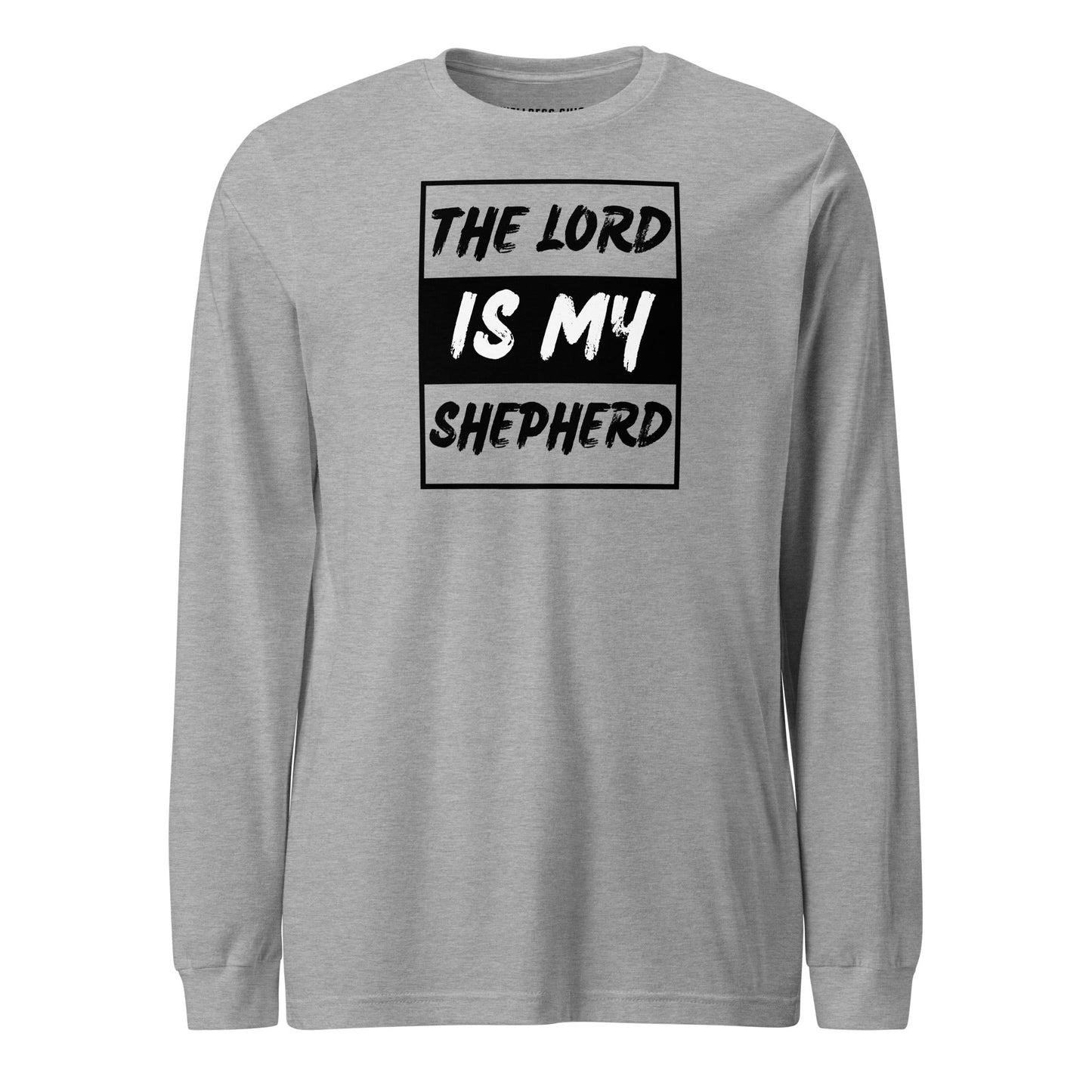 The Lord Is My Shepherd Unisex Long Sleeve Tee - Faith Based Apparel - Wellness Shine - Wellness Shine