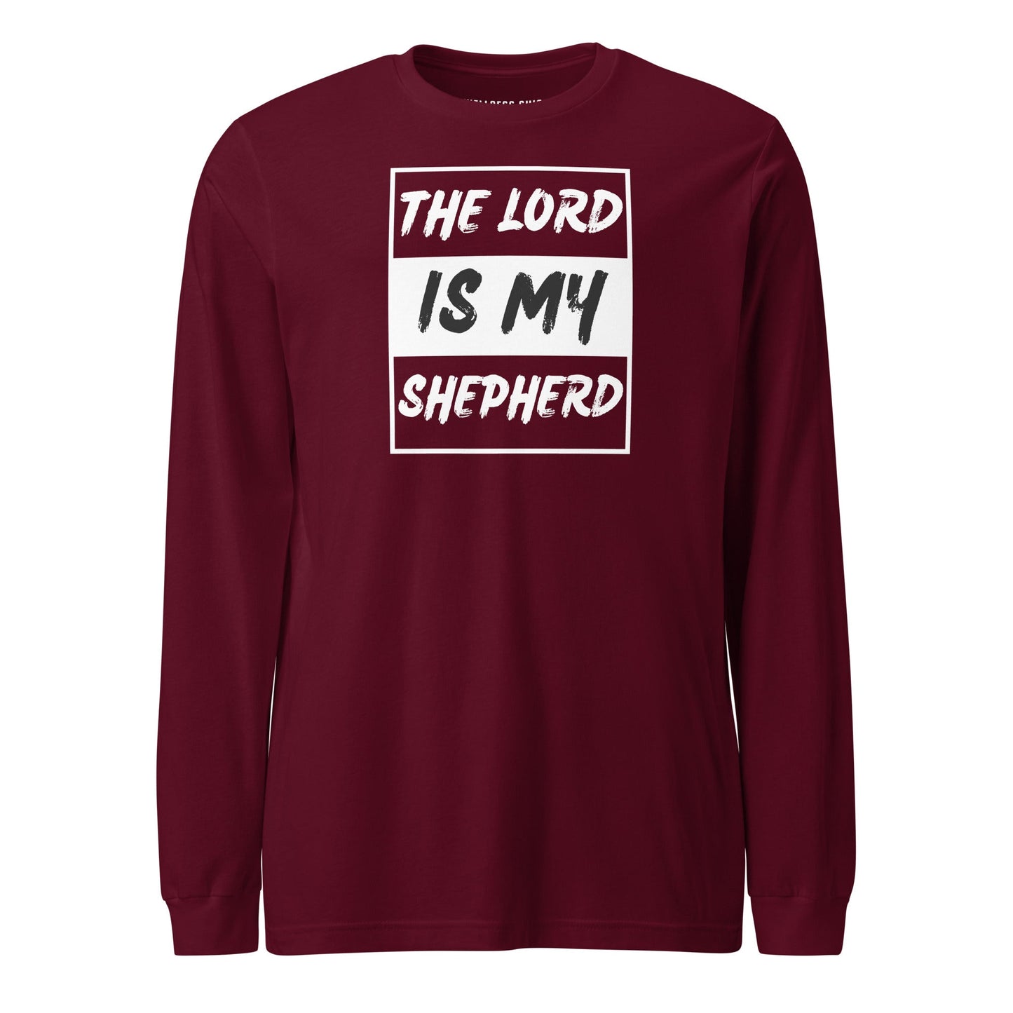 The Lord Is My Shepherd Unisex Long Sleeve Tee - Faith Based Apparel - Wellness Shine - Wellness Shine