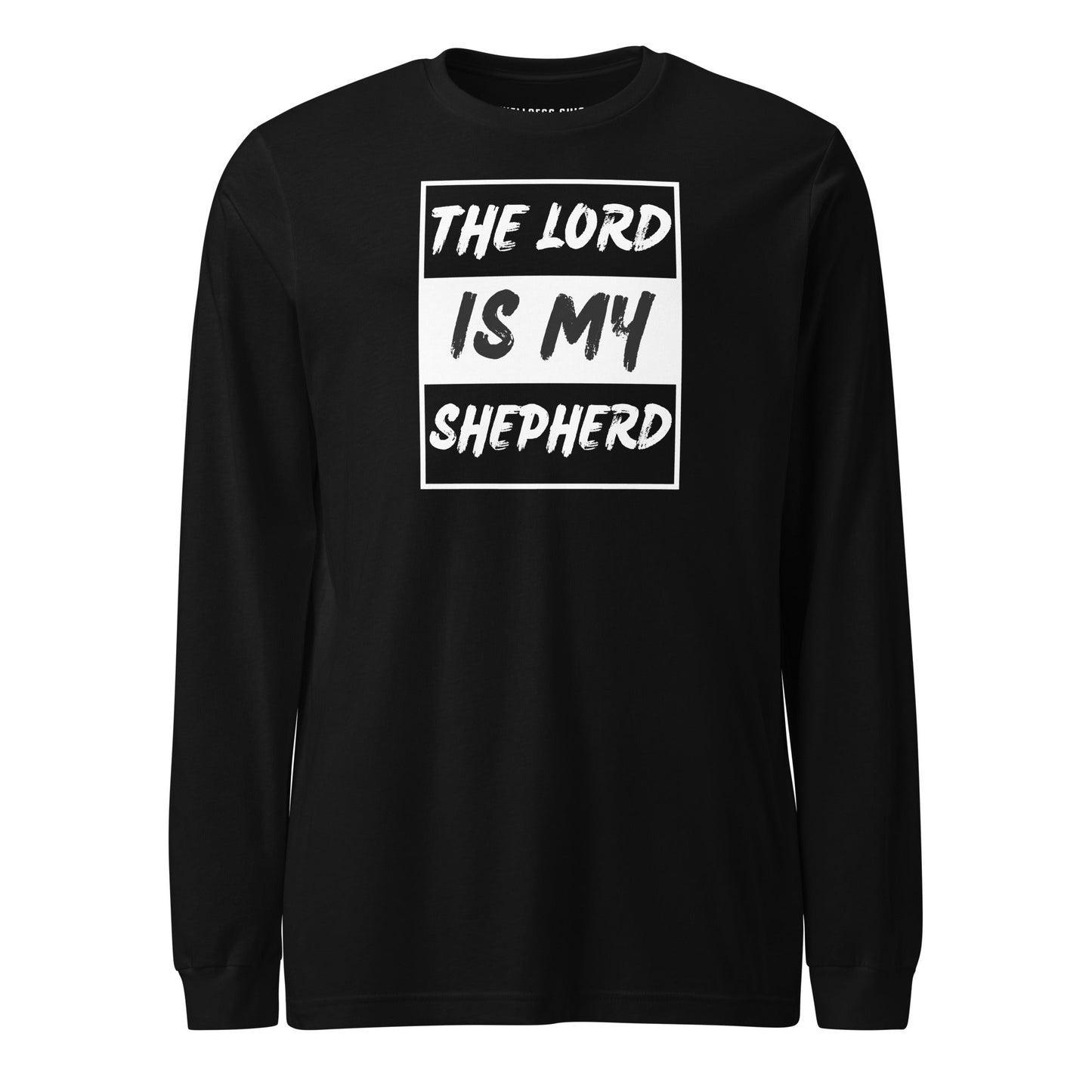 The Lord Is My Shepherd Unisex Long Sleeve Tee - Faith Based Apparel - Wellness Shine - Wellness Shine