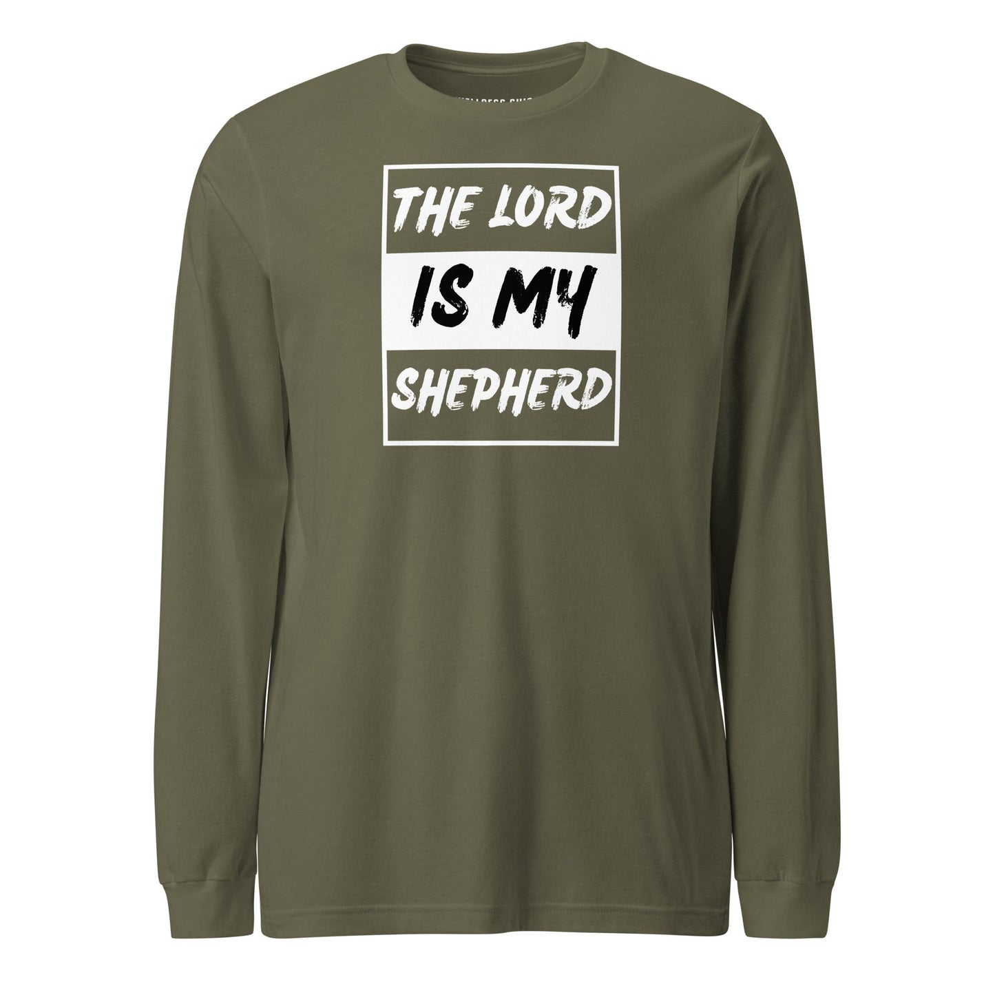 The Lord Is My Shepherd Unisex Long Sleeve Tee - Faith Based Apparel - Wellness Shine - Wellness Shine