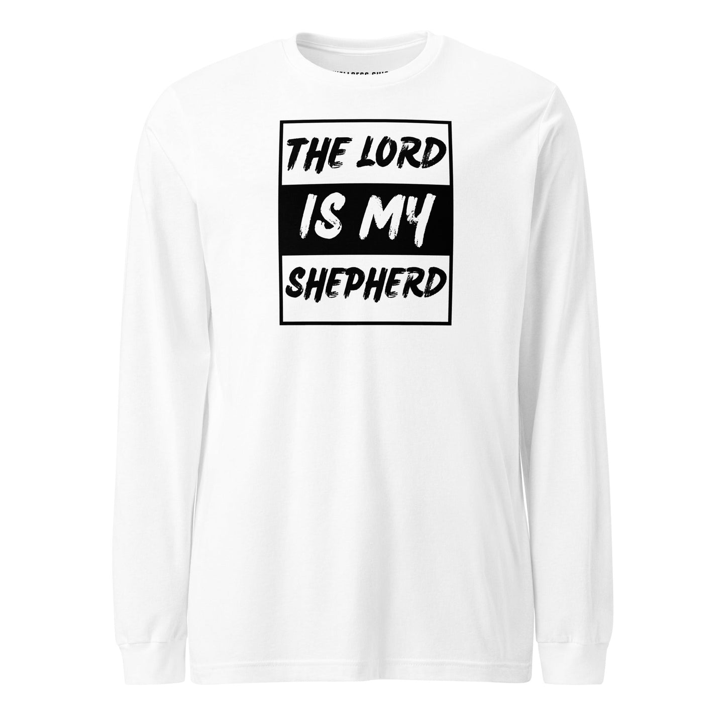 The Lord Is My Shepherd Unisex Long Sleeve Tee - Faith Based Apparel - Wellness Shine - Wellness Shine