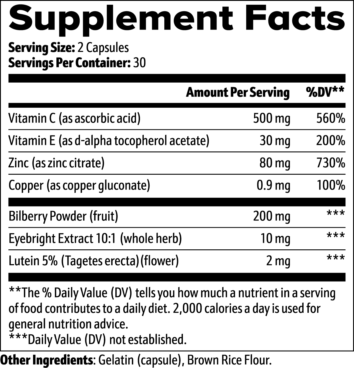 Vision Support - Wellness Shine