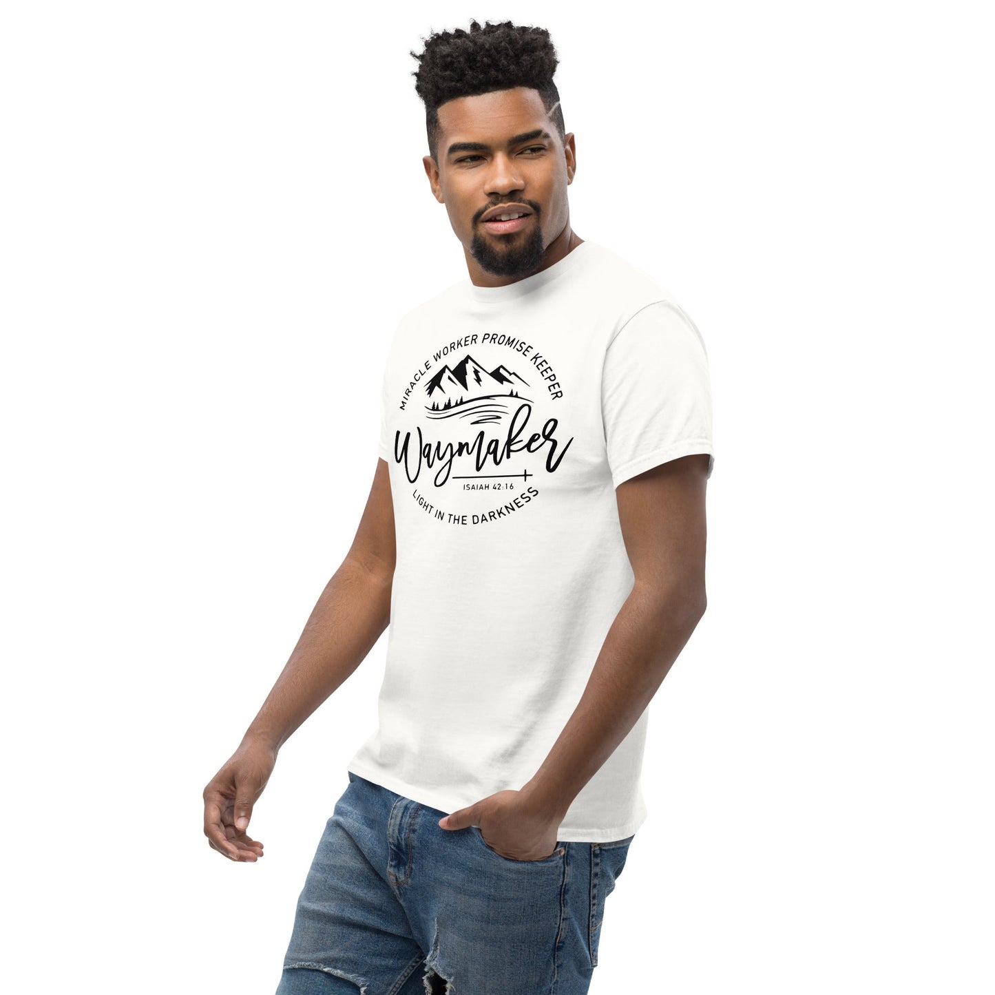 Waymaker Christian Shirt, Bible Versed Tee, Gift - Christianity, Christianity Apparel, Jesus - Christian, Christianity Faith Shirt - Wellness Shine