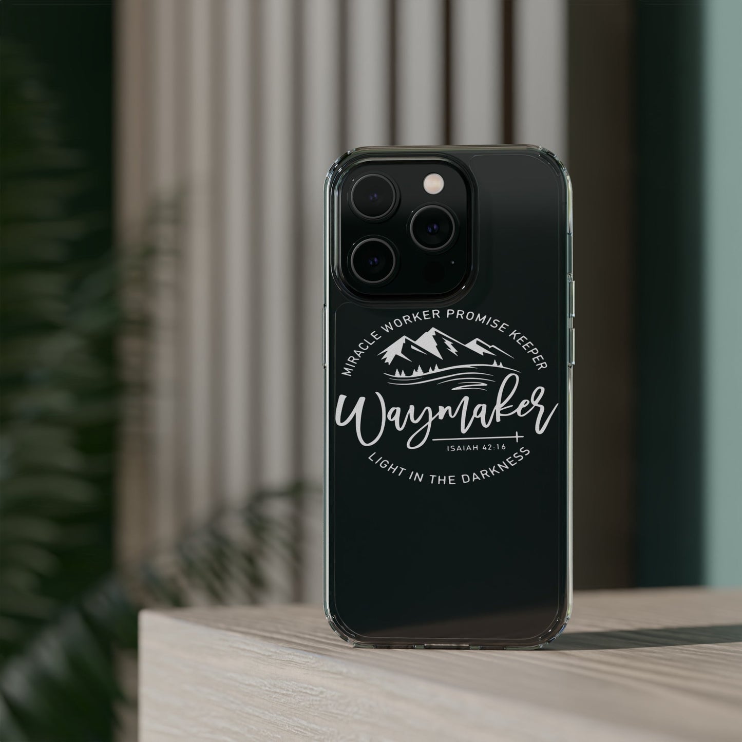 Waymaker Clear Cases - Wellness Shine