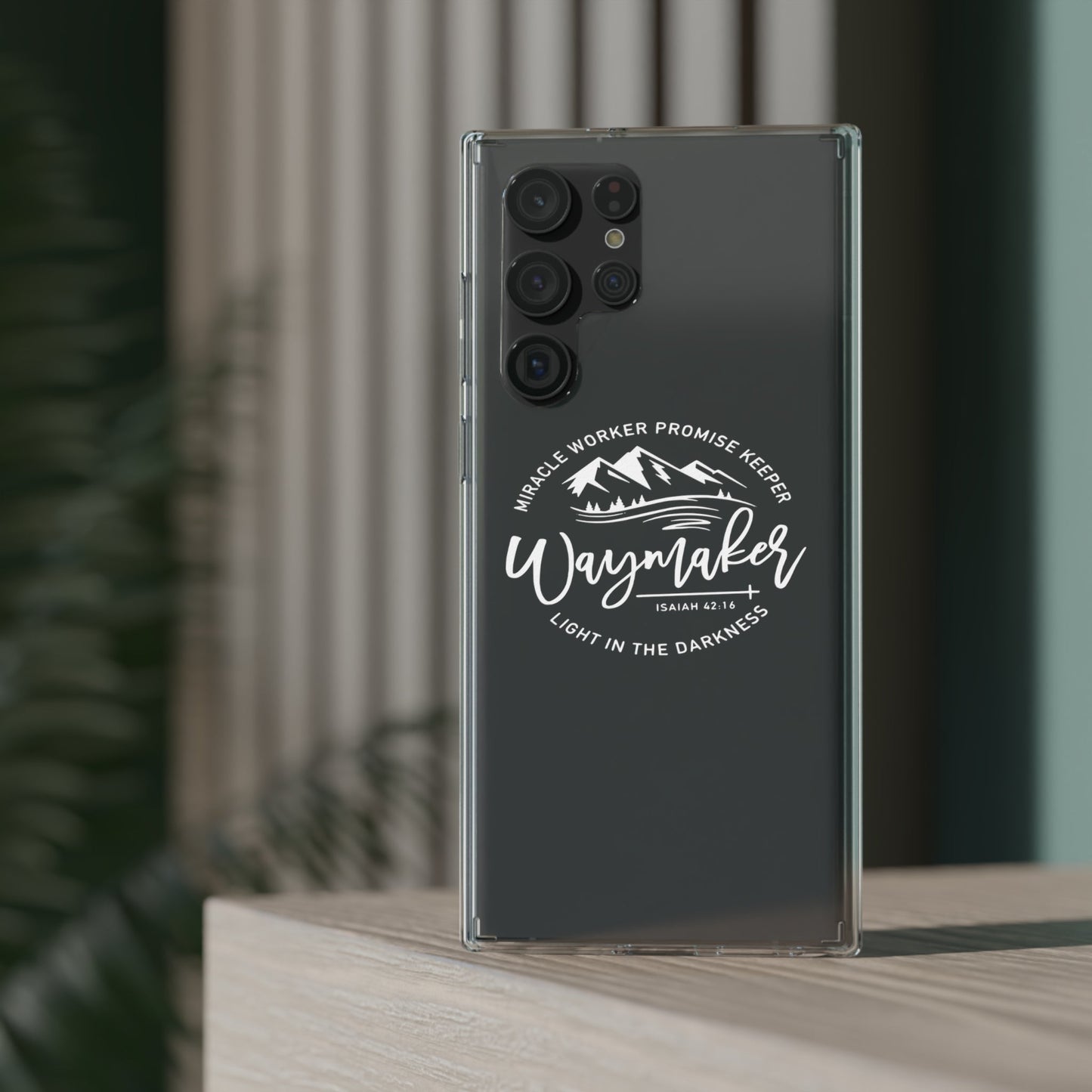 Waymaker Clear Cases - Wellness Shine