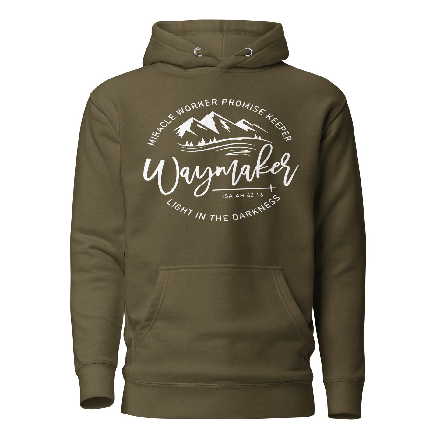 Waymaker Unisex Hoodie - Faith Based Apparel - Wellness Shine - Wellness Shine
