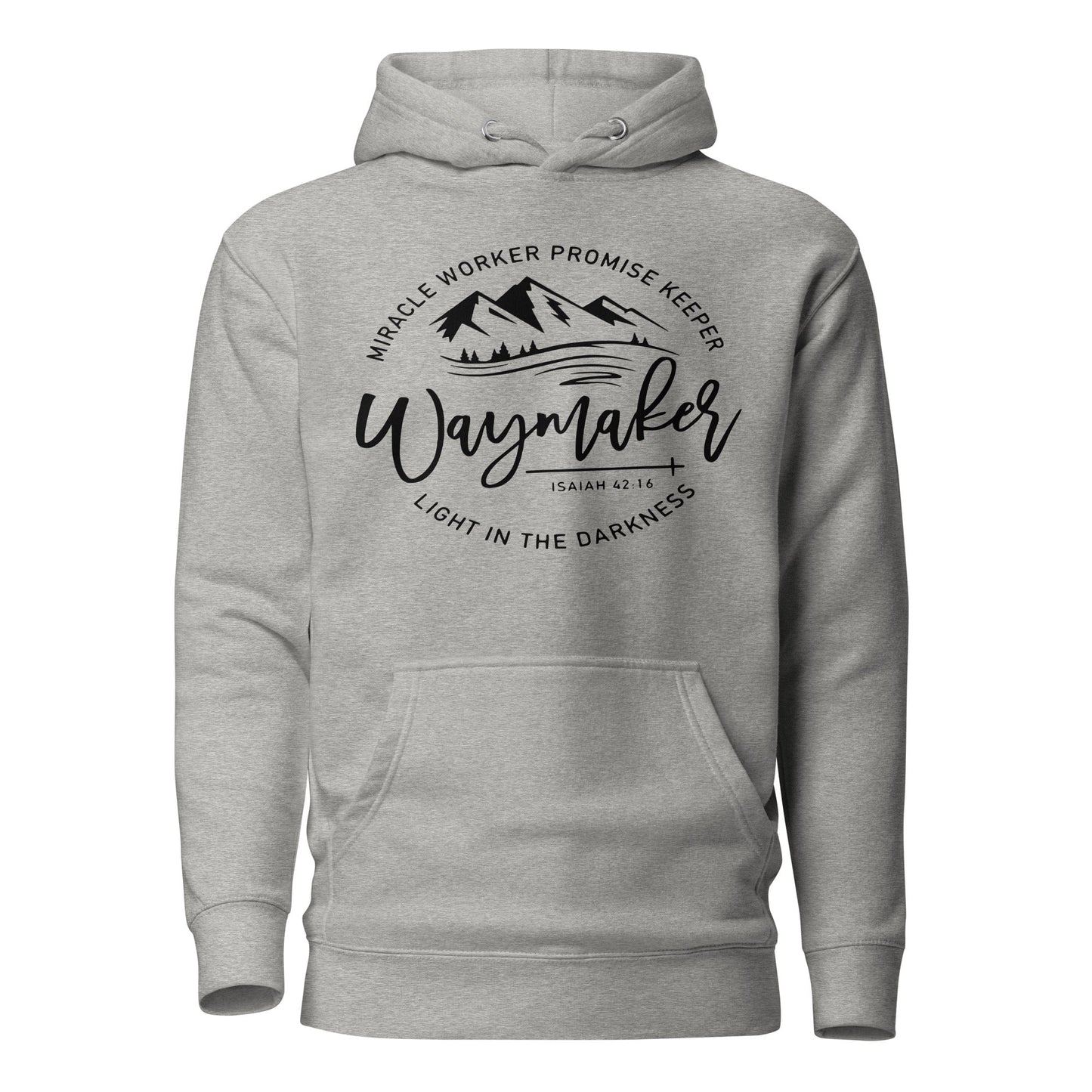 Waymaker Unisex Hoodie - Faith Based Apparel - Wellness Shine - Wellness Shine