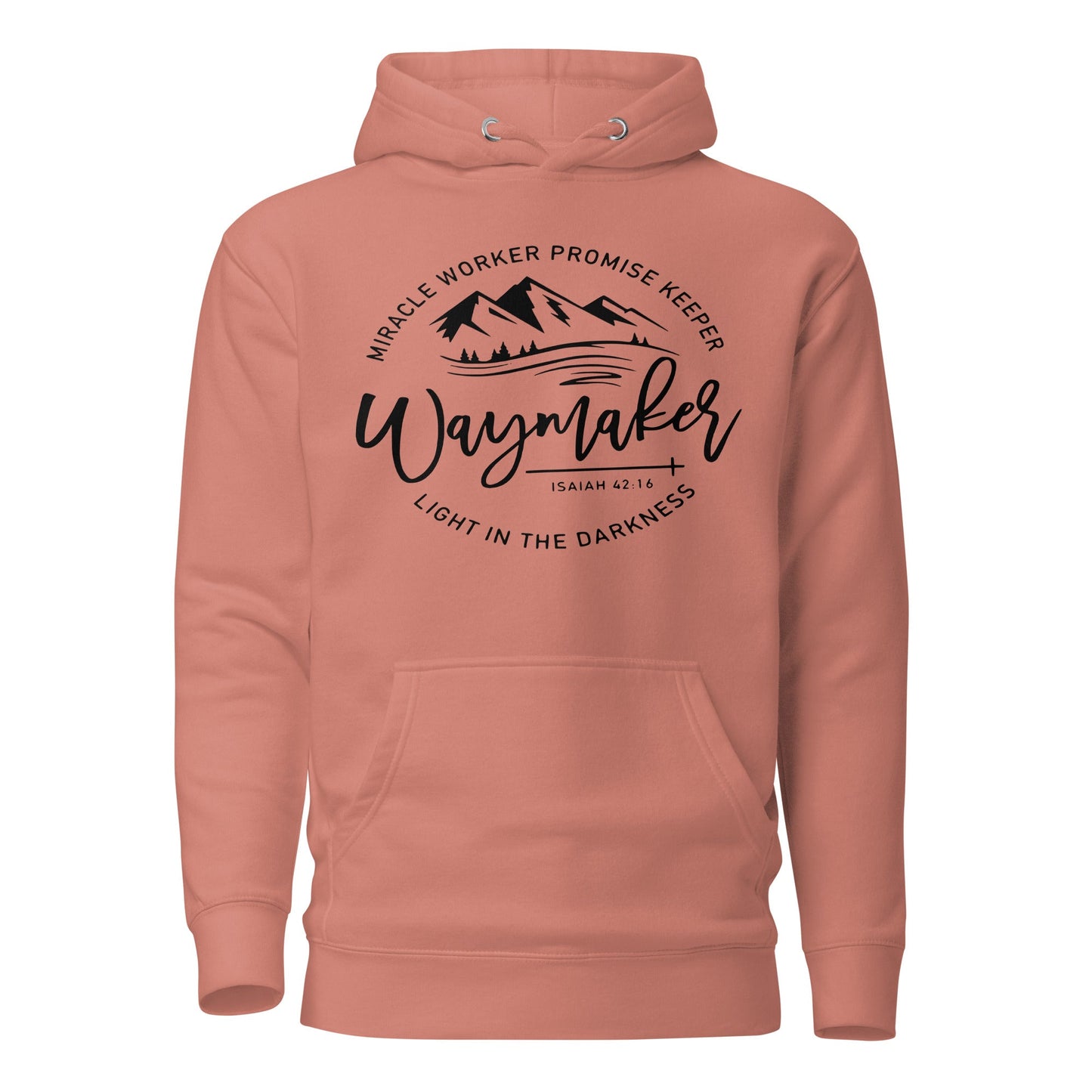 Waymaker Unisex Hoodie - Faith Based Apparel - Wellness Shine - Wellness Shine