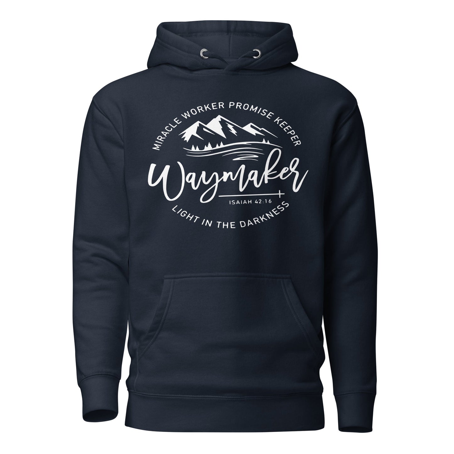 Waymaker Unisex Hoodie - Faith Based Apparel - Wellness Shine - Wellness Shine