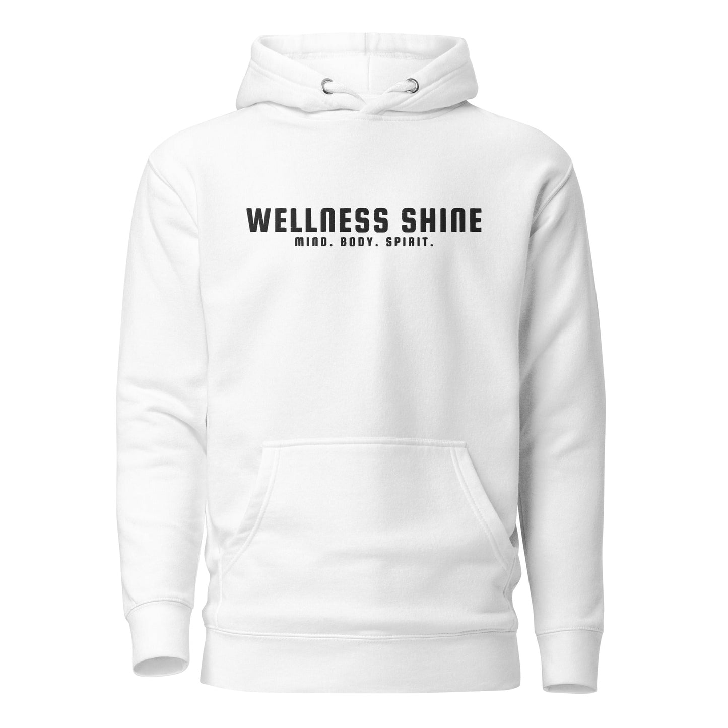 Wellness Shine Brand Embroidered Unisex Hoodie - Wellness Shine