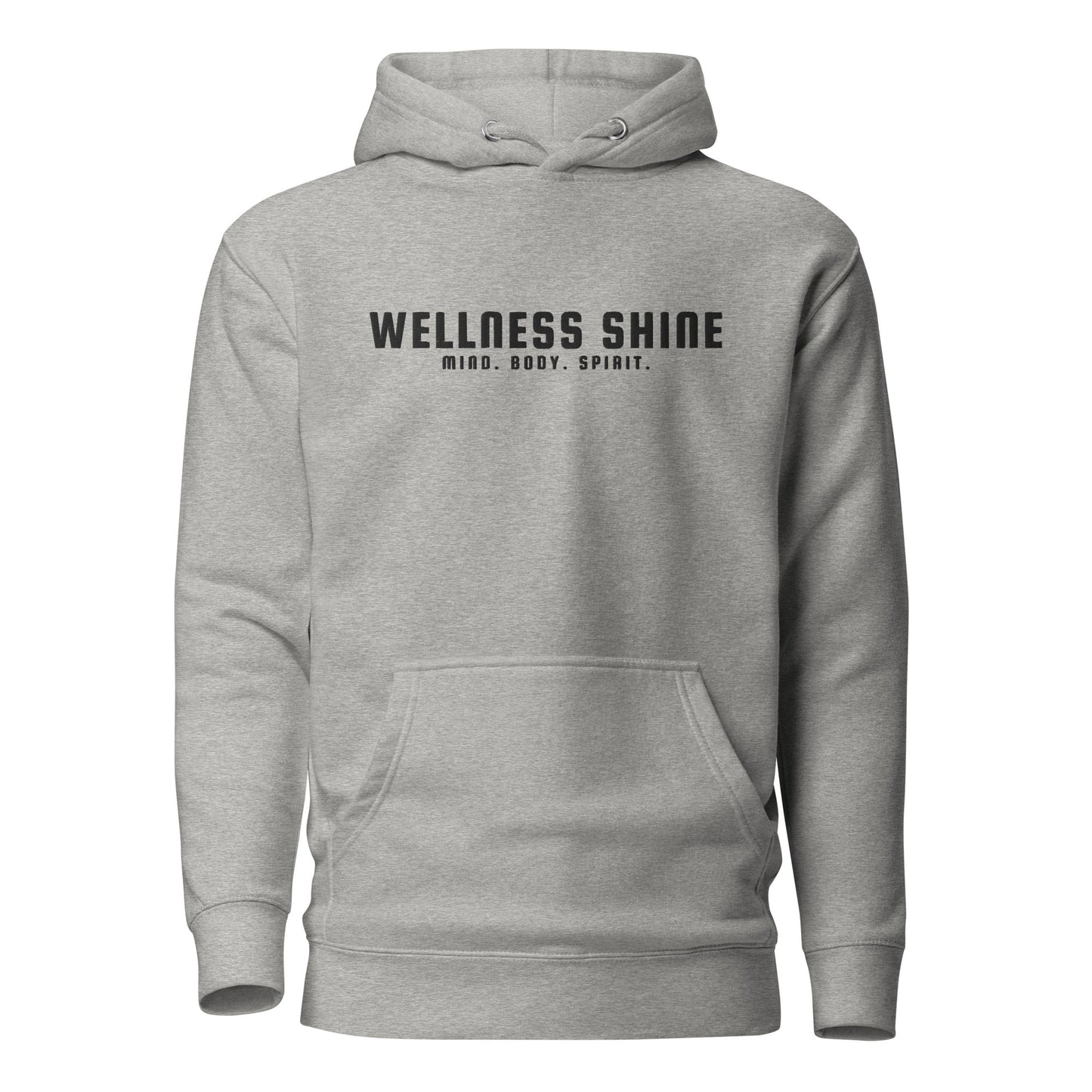 Wellness Shine Brand Embroidered Unisex Hoodie - Wellness Shine