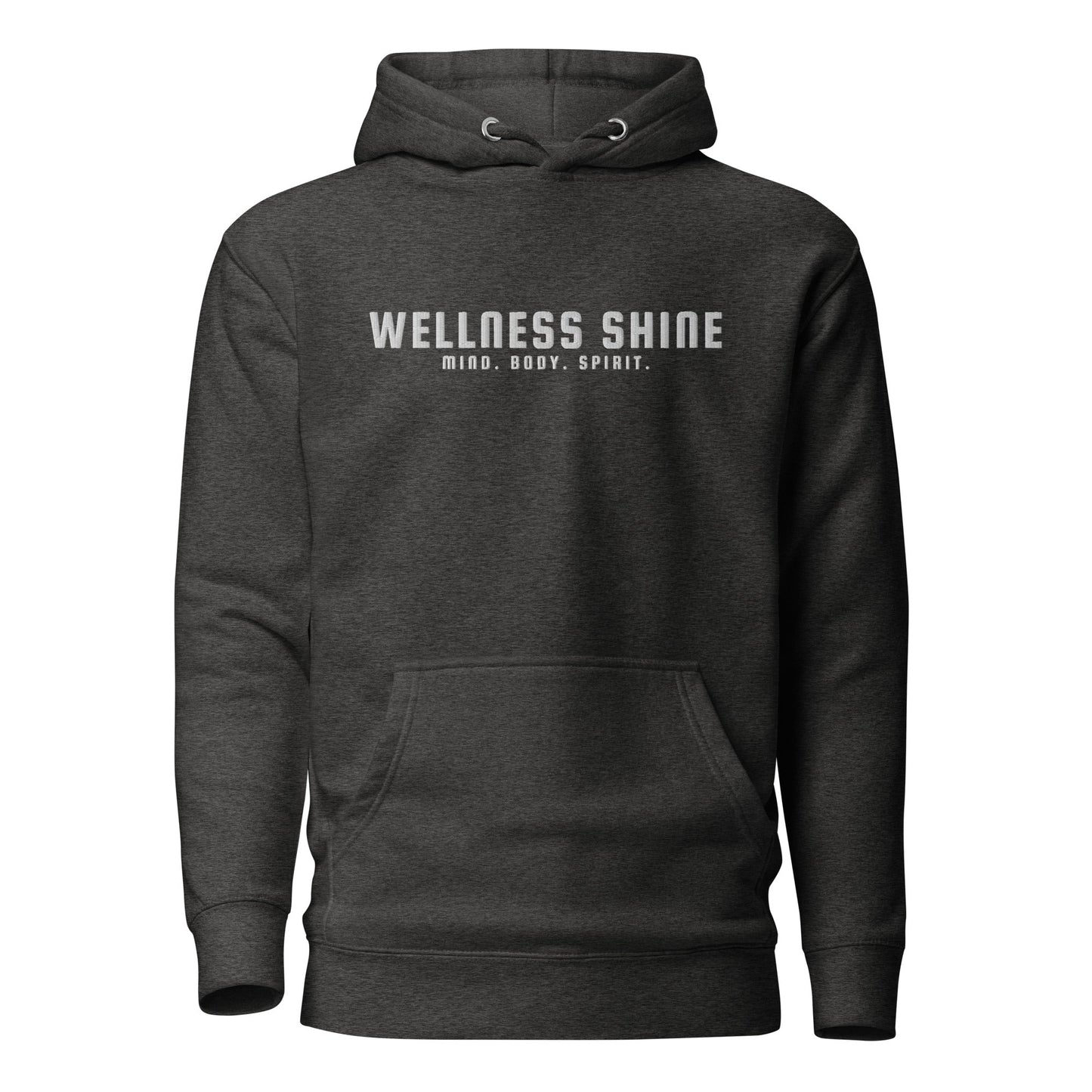 Wellness Shine Brand Embroidered Unisex Hoodie - Wellness Shine