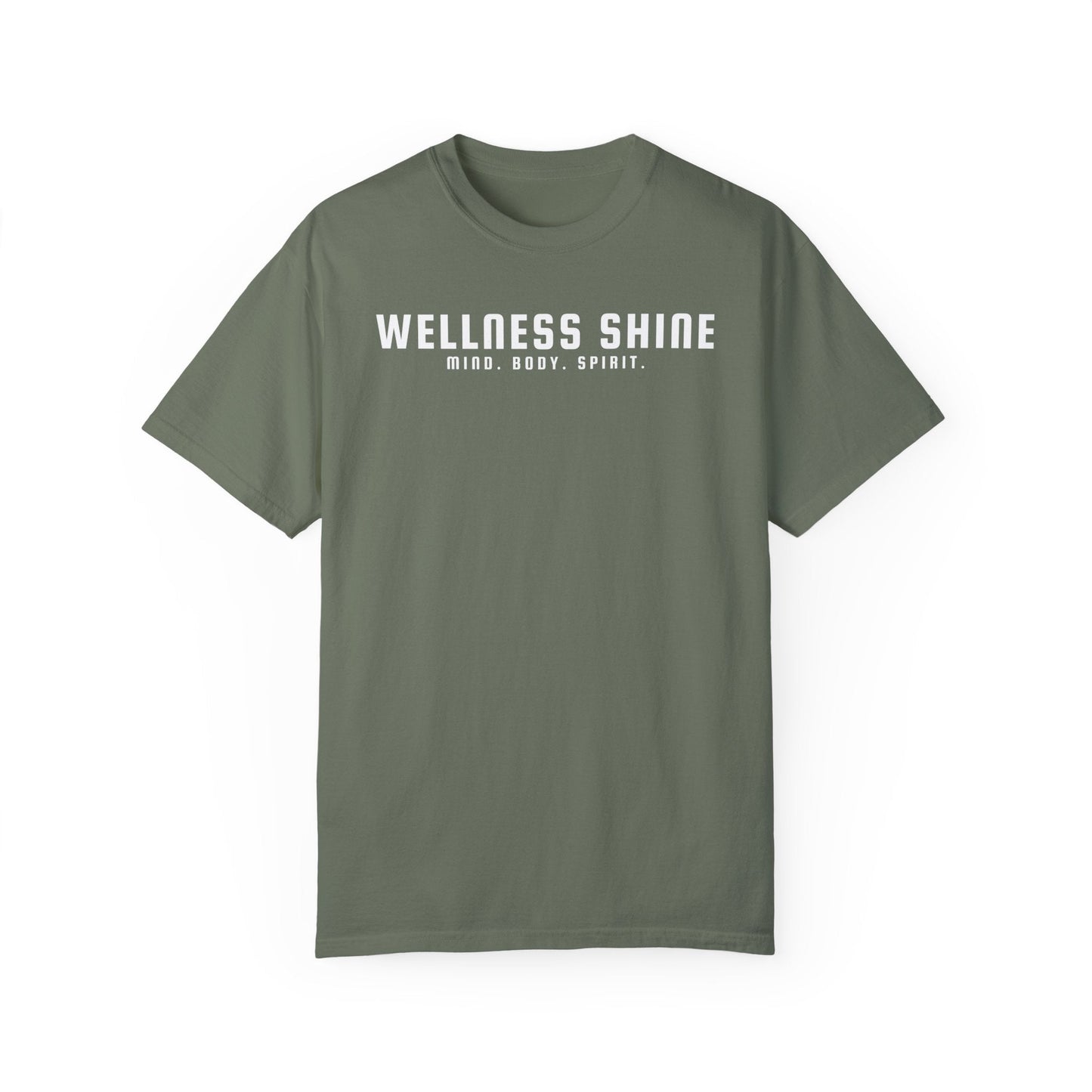 Wellness Shine Brand Garment - Dyed T-Shirt - Wellness Shine