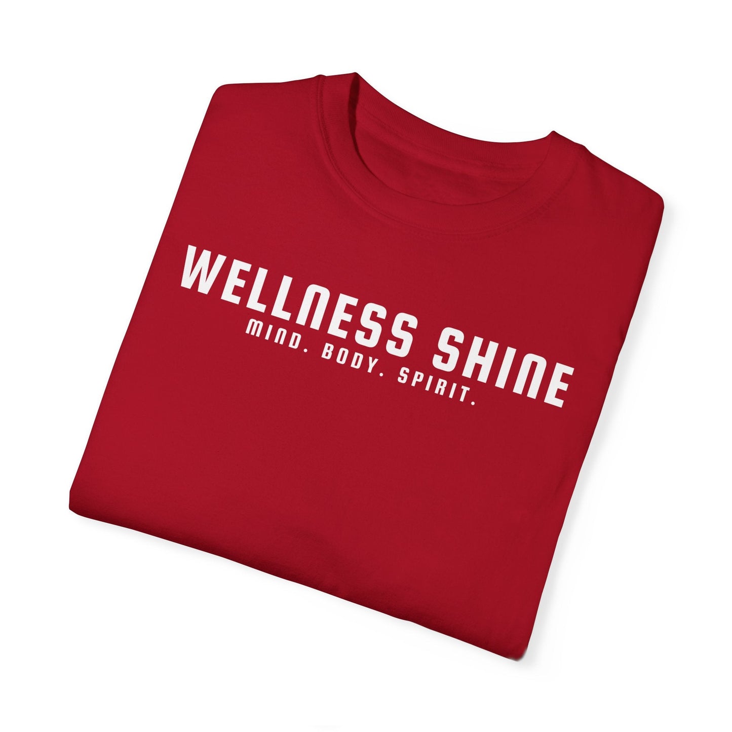 Wellness Shine Brand Garment - Dyed T-Shirt - Wellness Shine